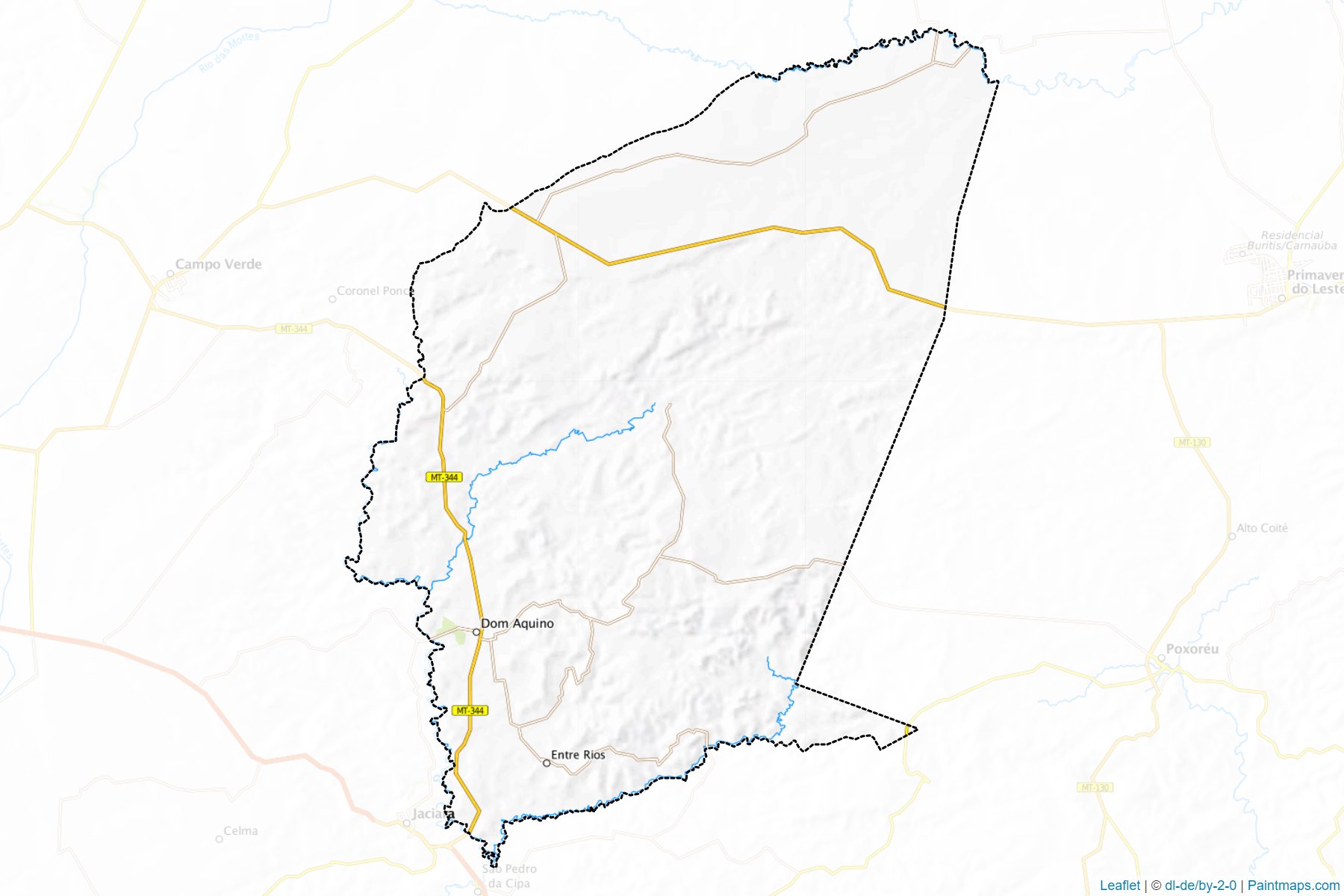 Dom Aquino (Mato Grosso) Map Cropping Samples-1