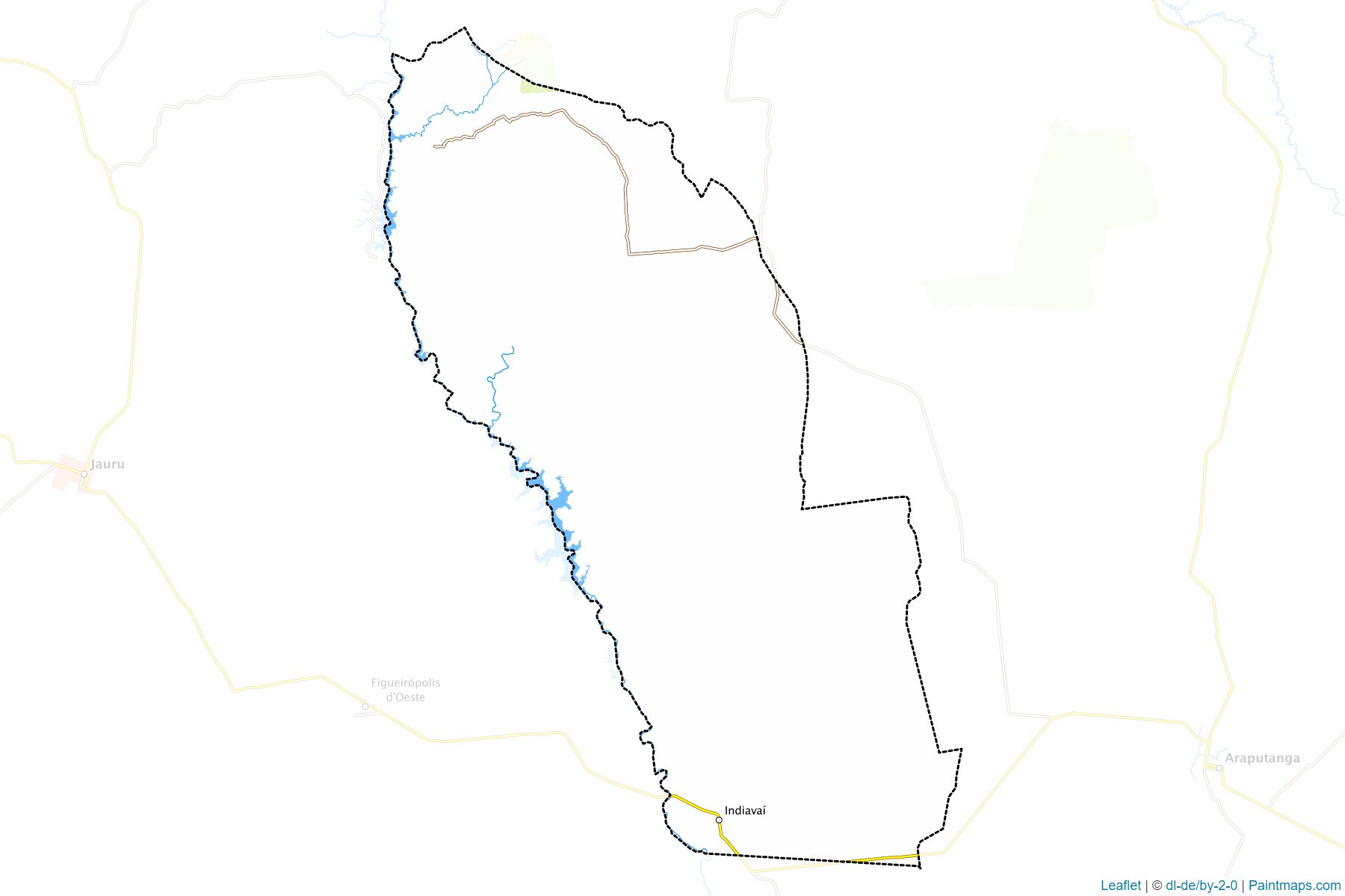 Indiavai (Mato Grosso) Map Cropping Samples-1