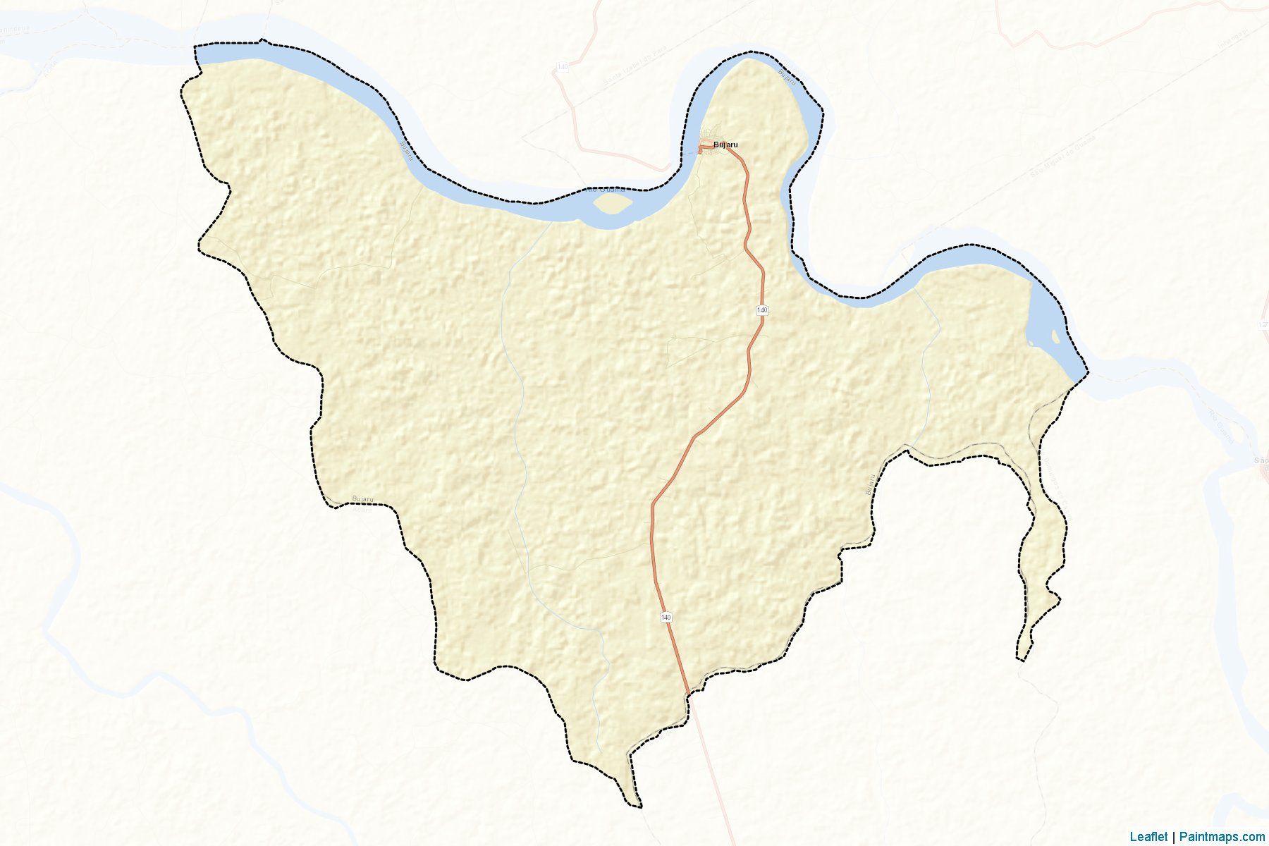 Muestras de recorte de mapas Bujaru (Para)-2