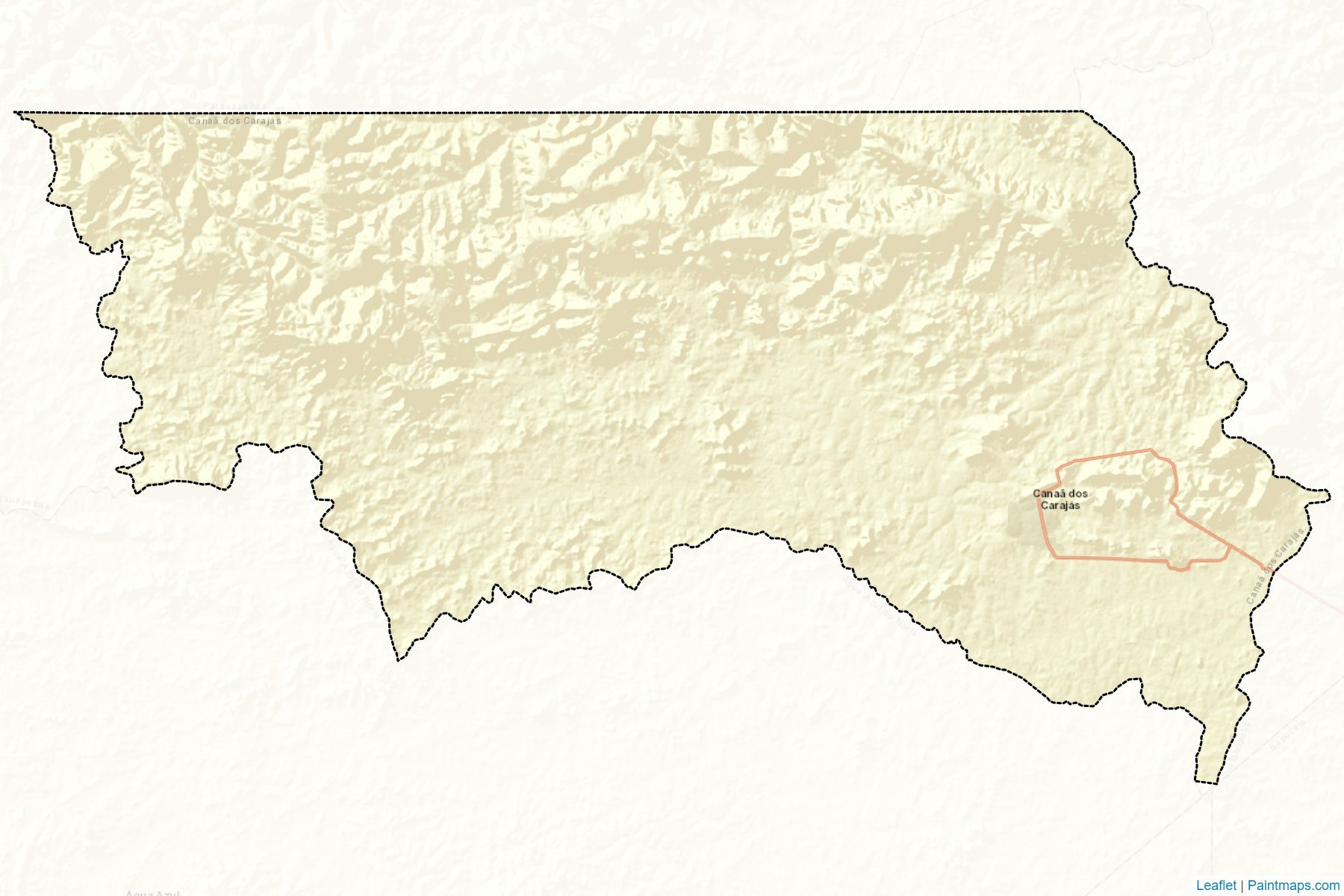Canaa dos Carajas (Para) Map Cropping Samples-2