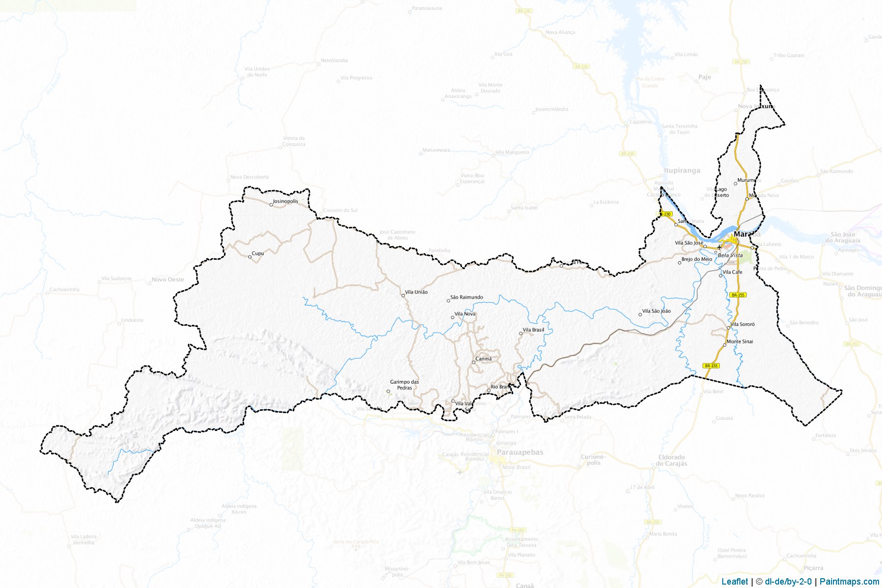 Maraba (Para) Map Cropping Samples-1