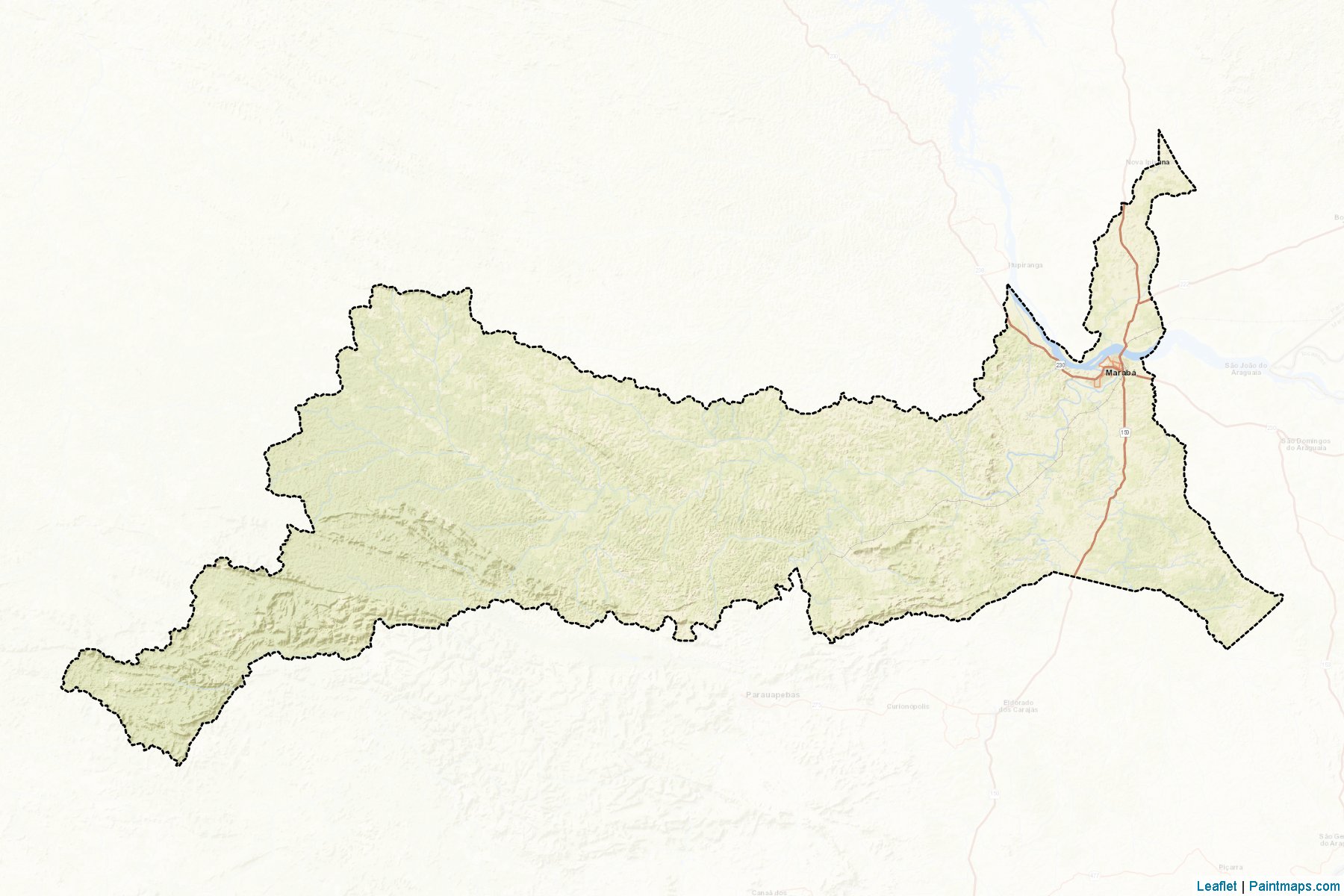 Maraba (Para) Map Cropping Samples-2