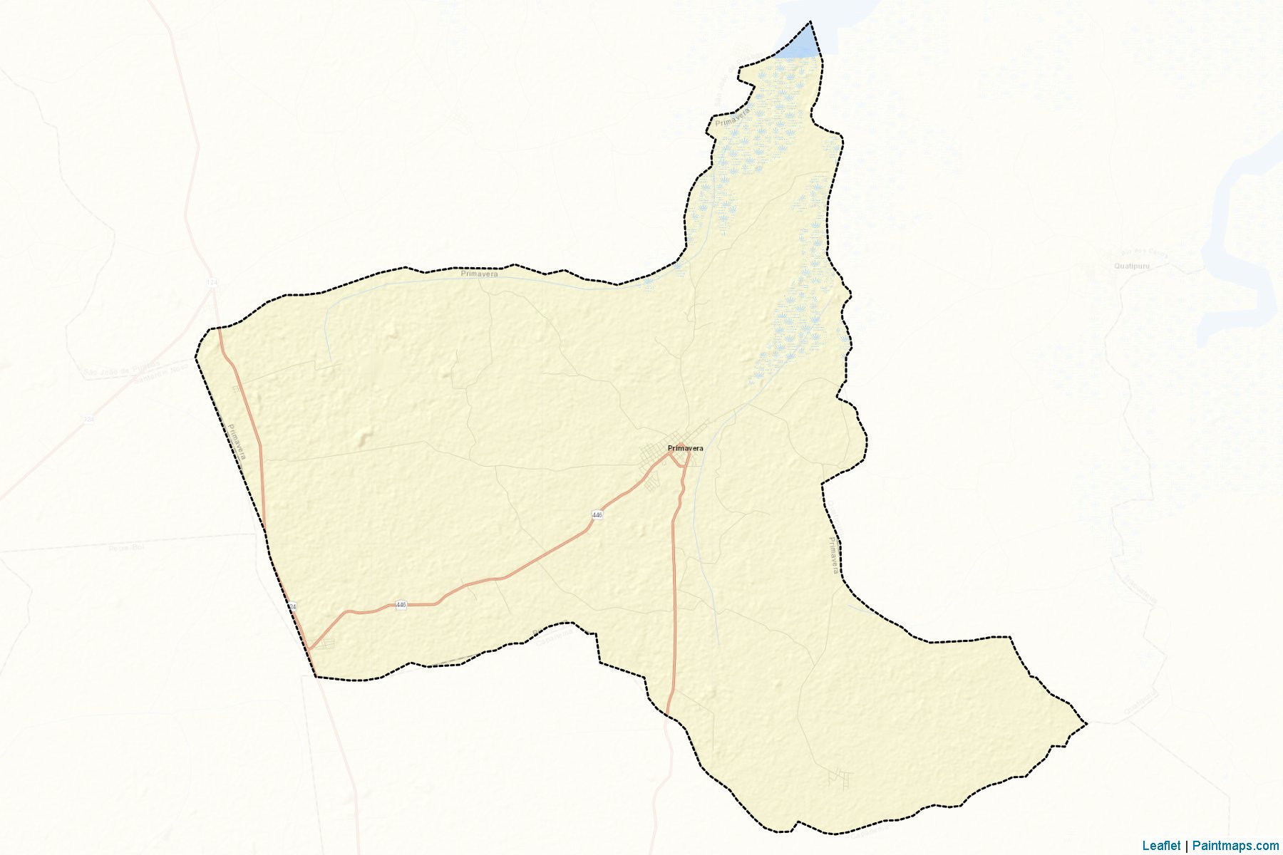 Muestras de recorte de mapas Primavera (Para)-2