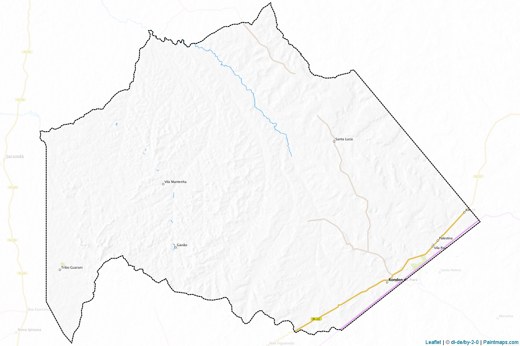 Rondon do Para (Para) Map Cropping Samples-1