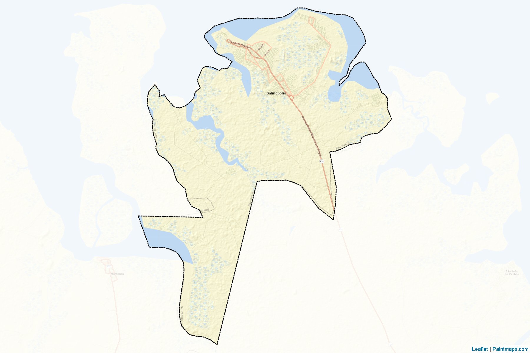 Salinopolis (Para) Map Cropping Samples-2