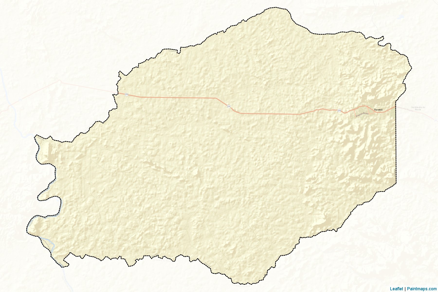 Muestras de recorte de mapas Tucuma (Para)-2