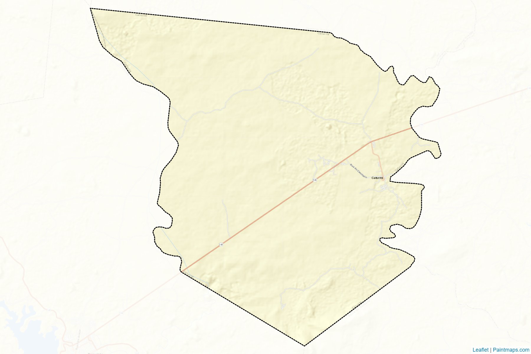 Muestras de recorte de mapas Caturite (Paraiba)-2