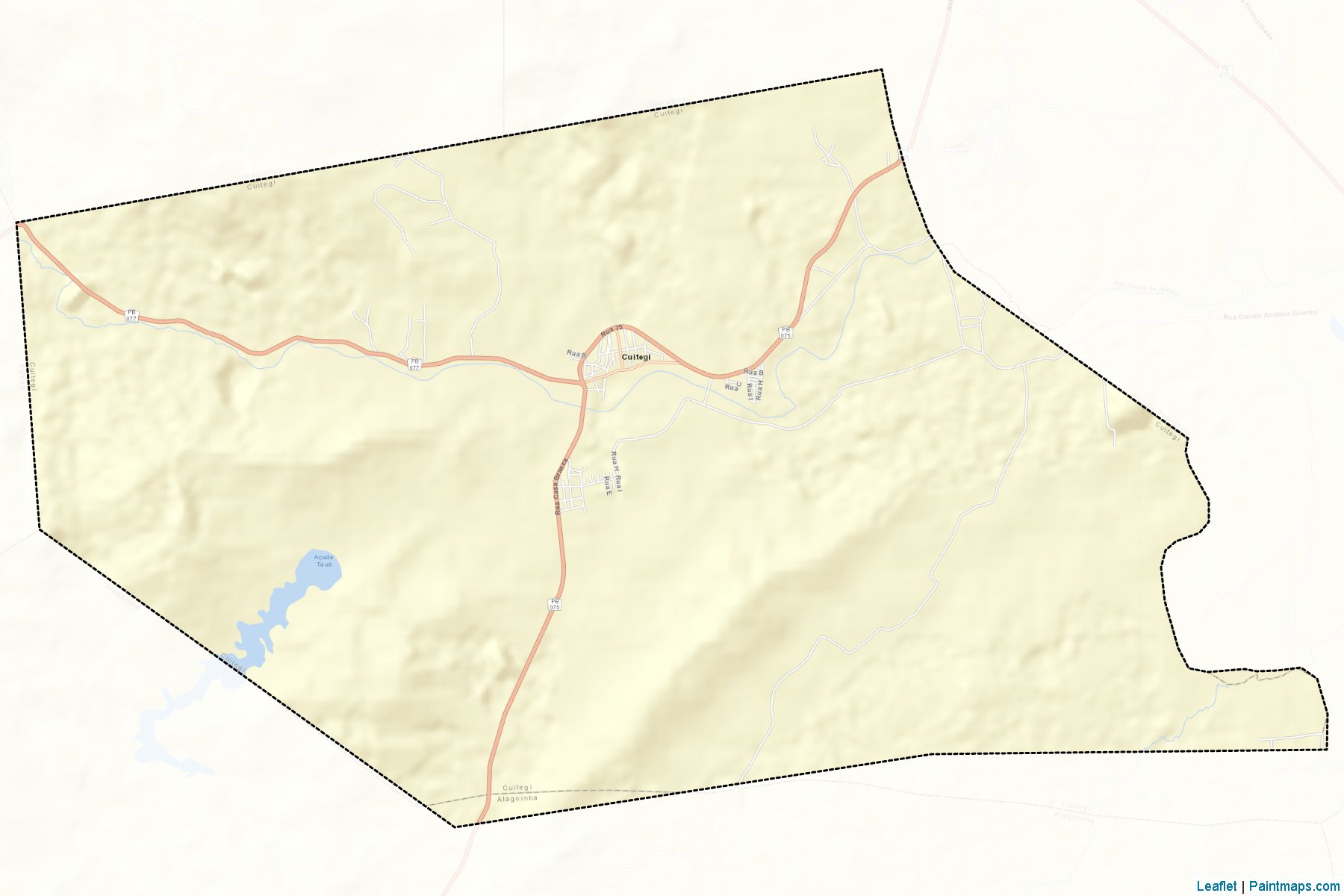 Muestras de recorte de mapas Cuitegi (Paraiba)-2