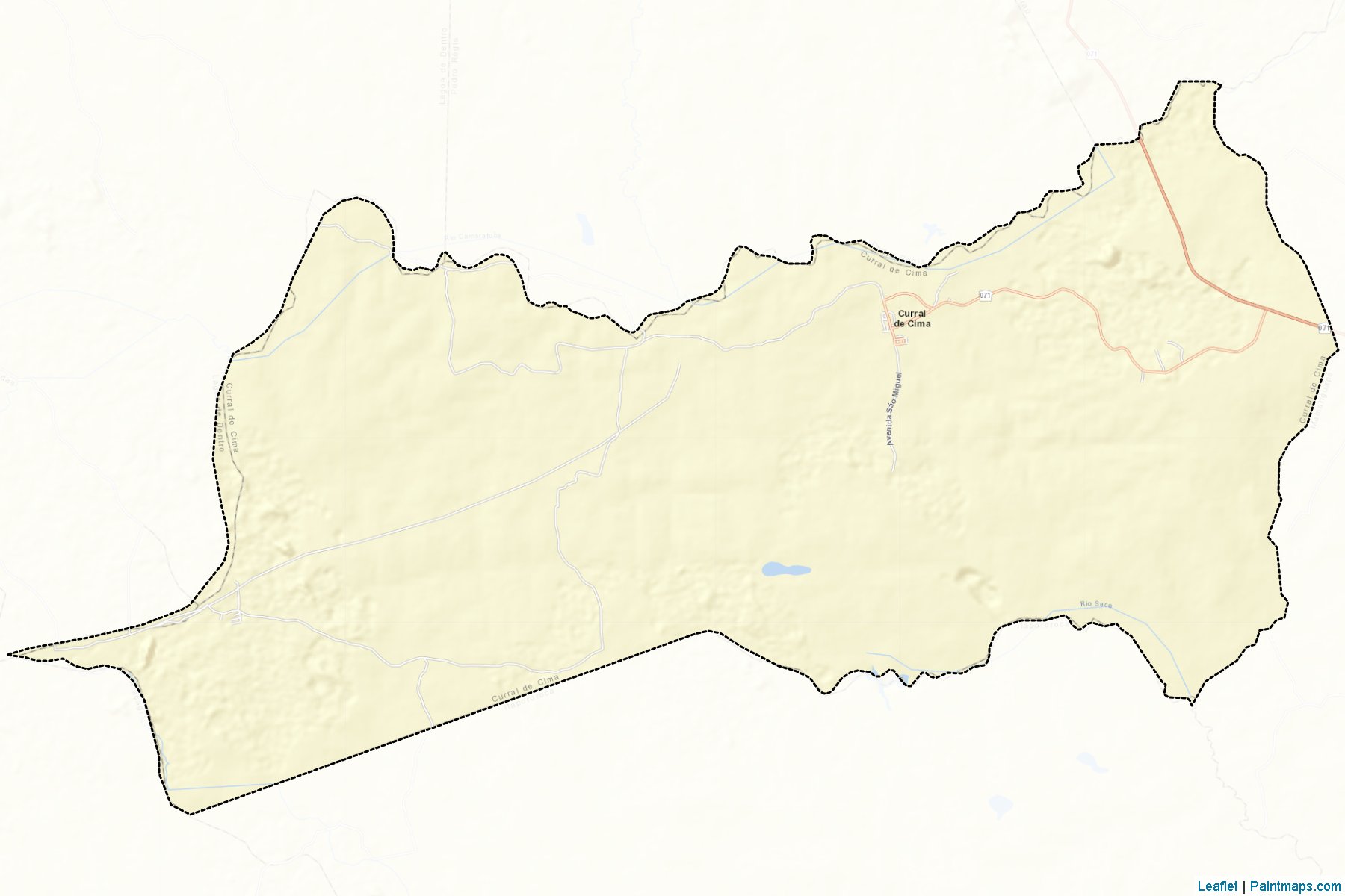 Curral de Cima (Paraiba) Map Cropping Samples-2