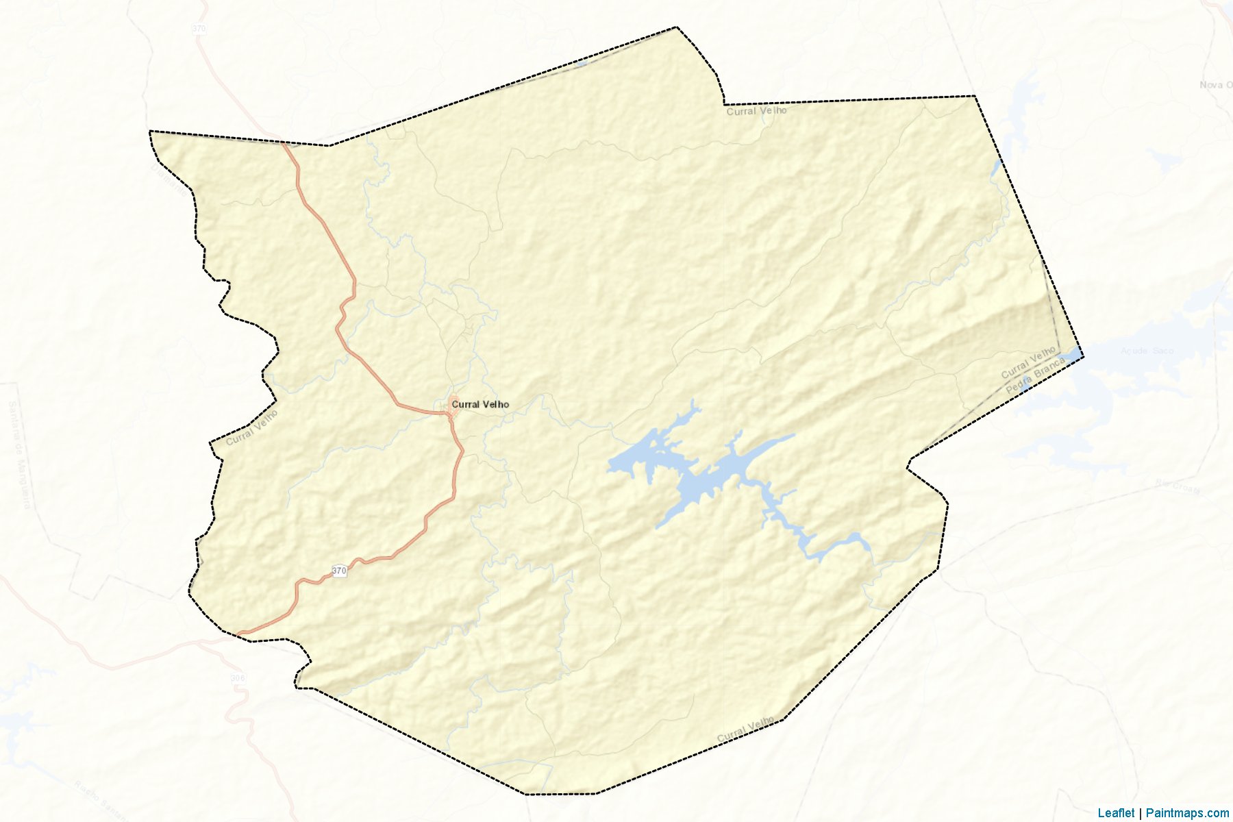 Muestras de recorte de mapas Curral Velho (Paraiba)-2