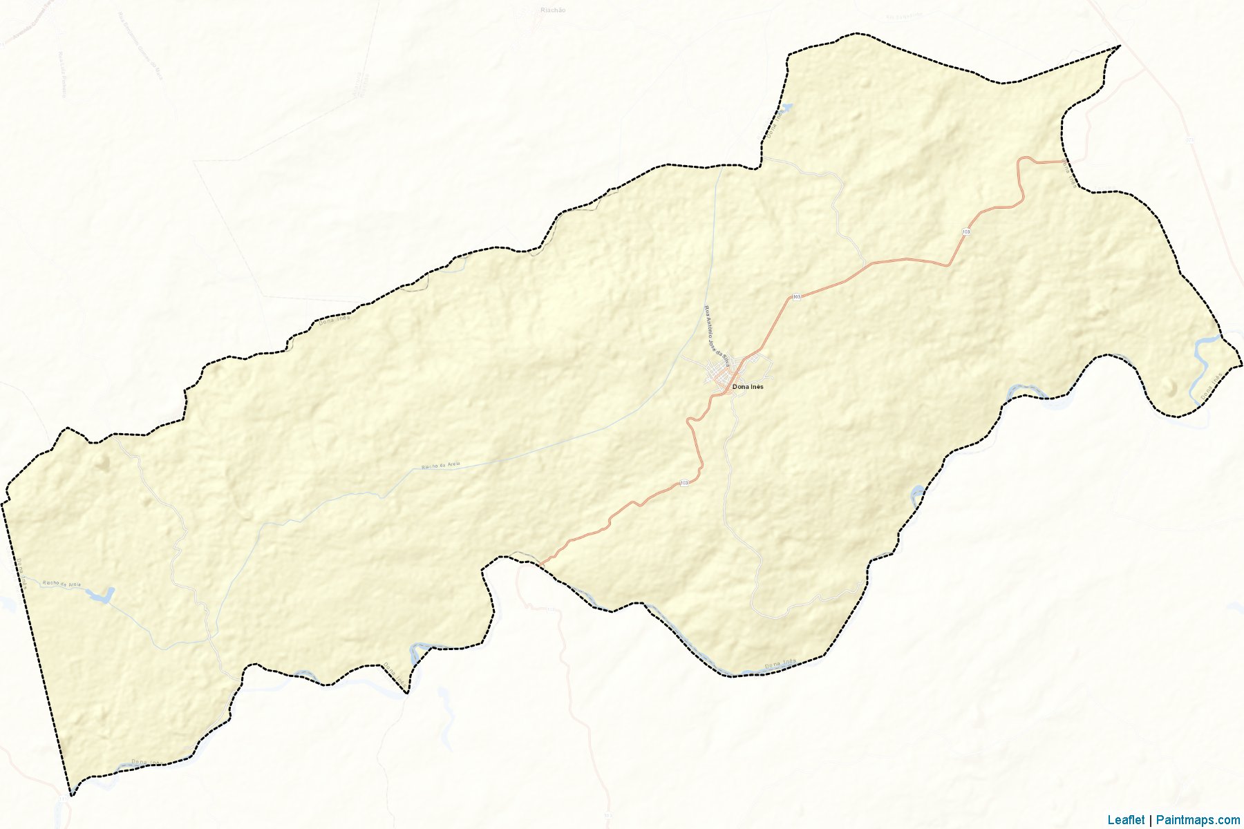 Muestras de recorte de mapas Dona Ines (Paraiba)-2