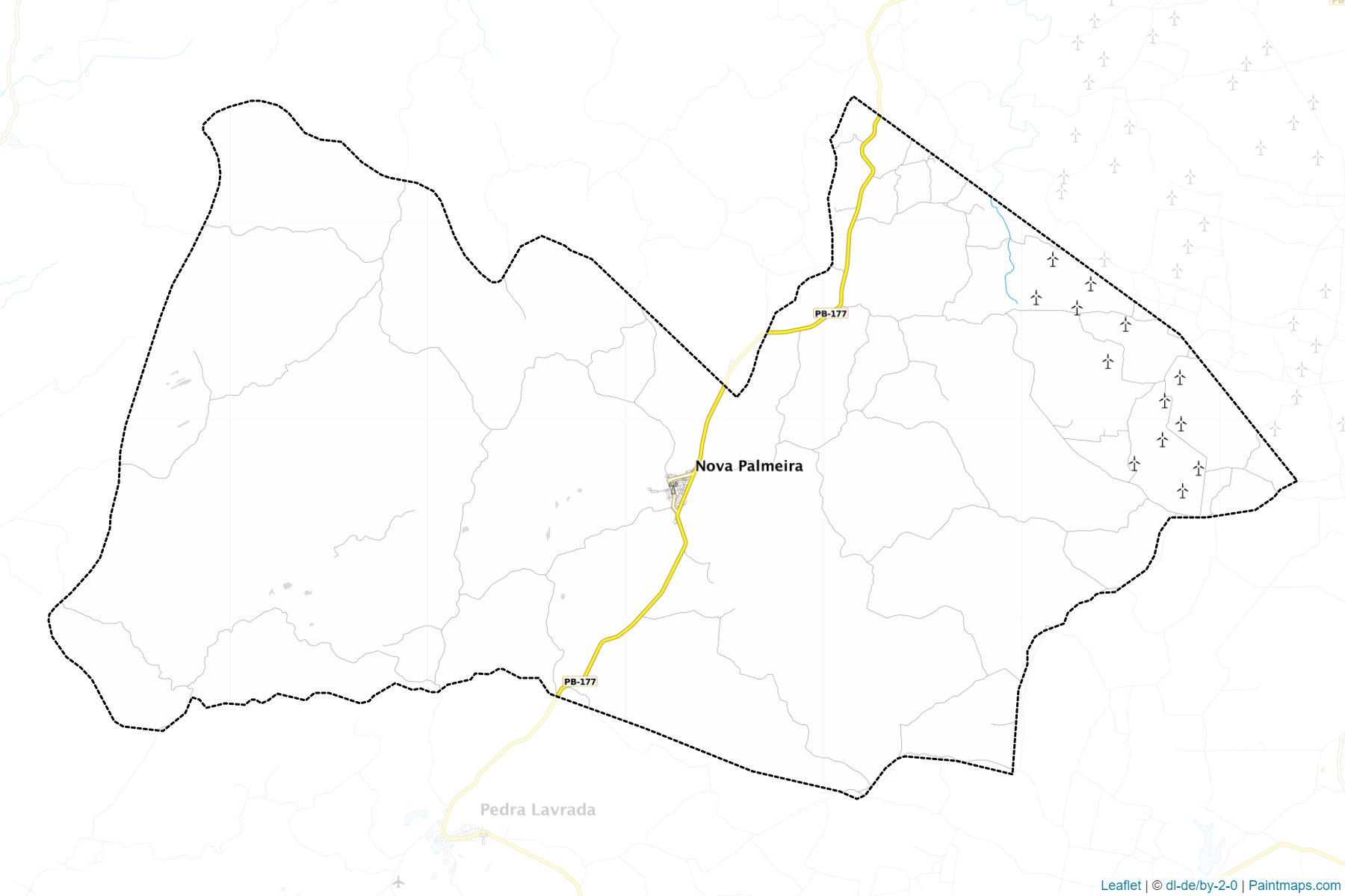 Nova Palmeira (Paraiba) Map Cropping Samples-1