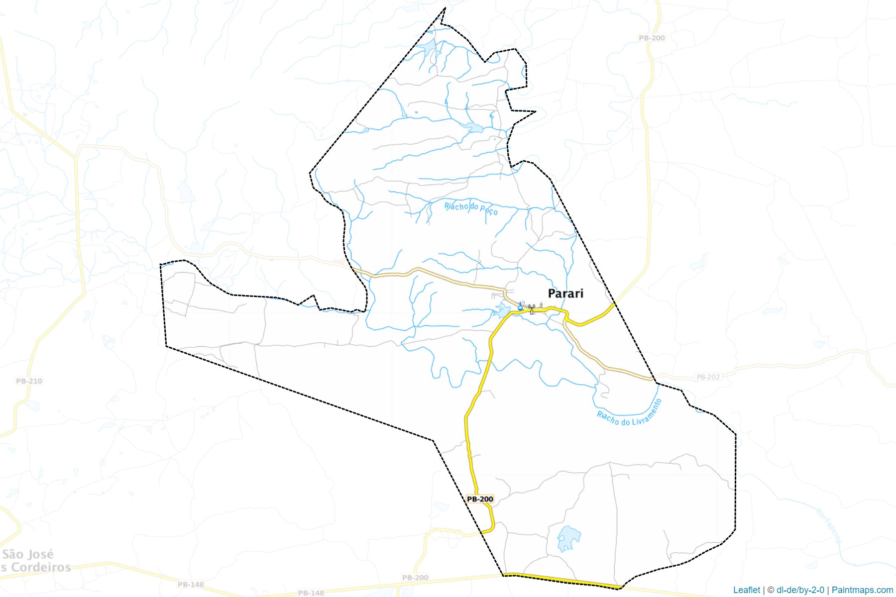 Parari (Paraiba) Map Cropping Samples-1