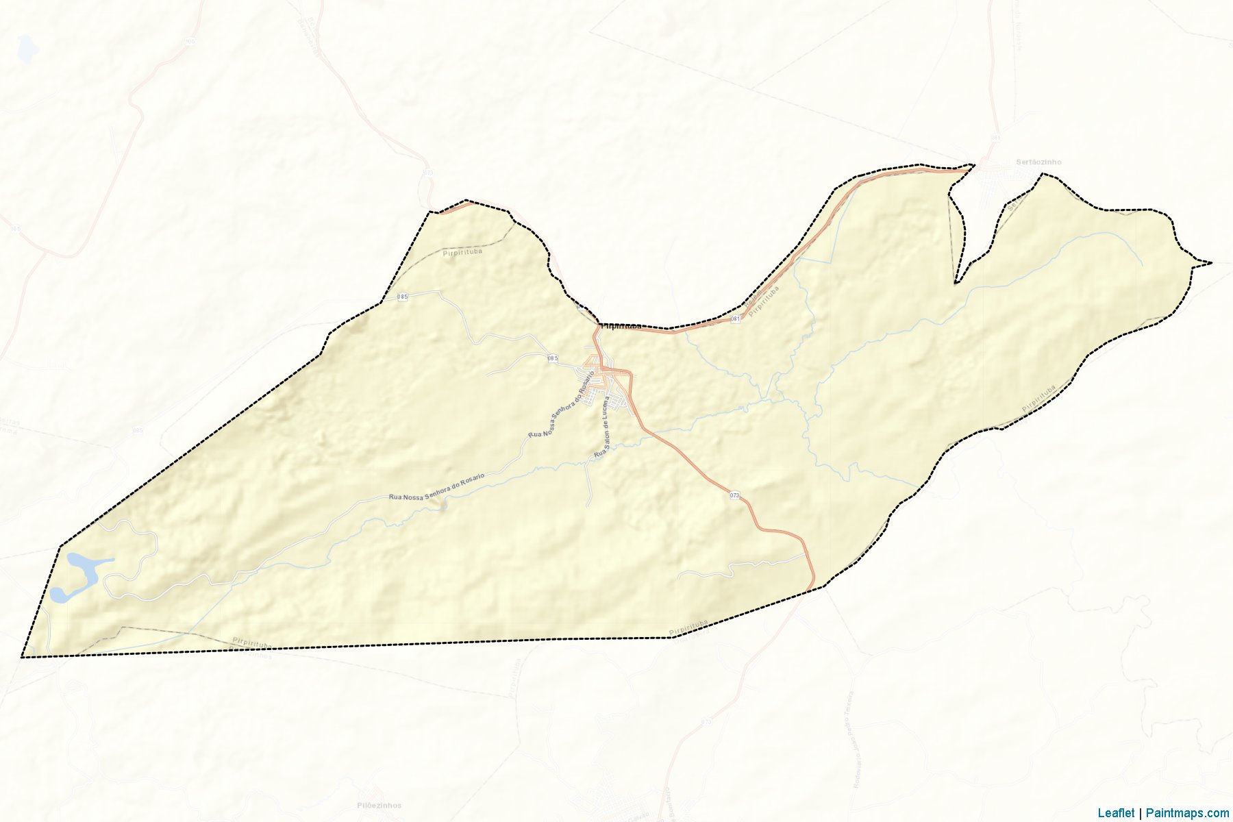 Muestras de recorte de mapas Pirpirituba (Paraiba)-2