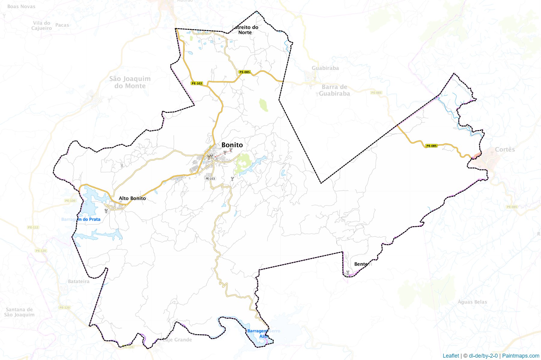 Bonito (Pernambuco) Map Cropping Samples-1