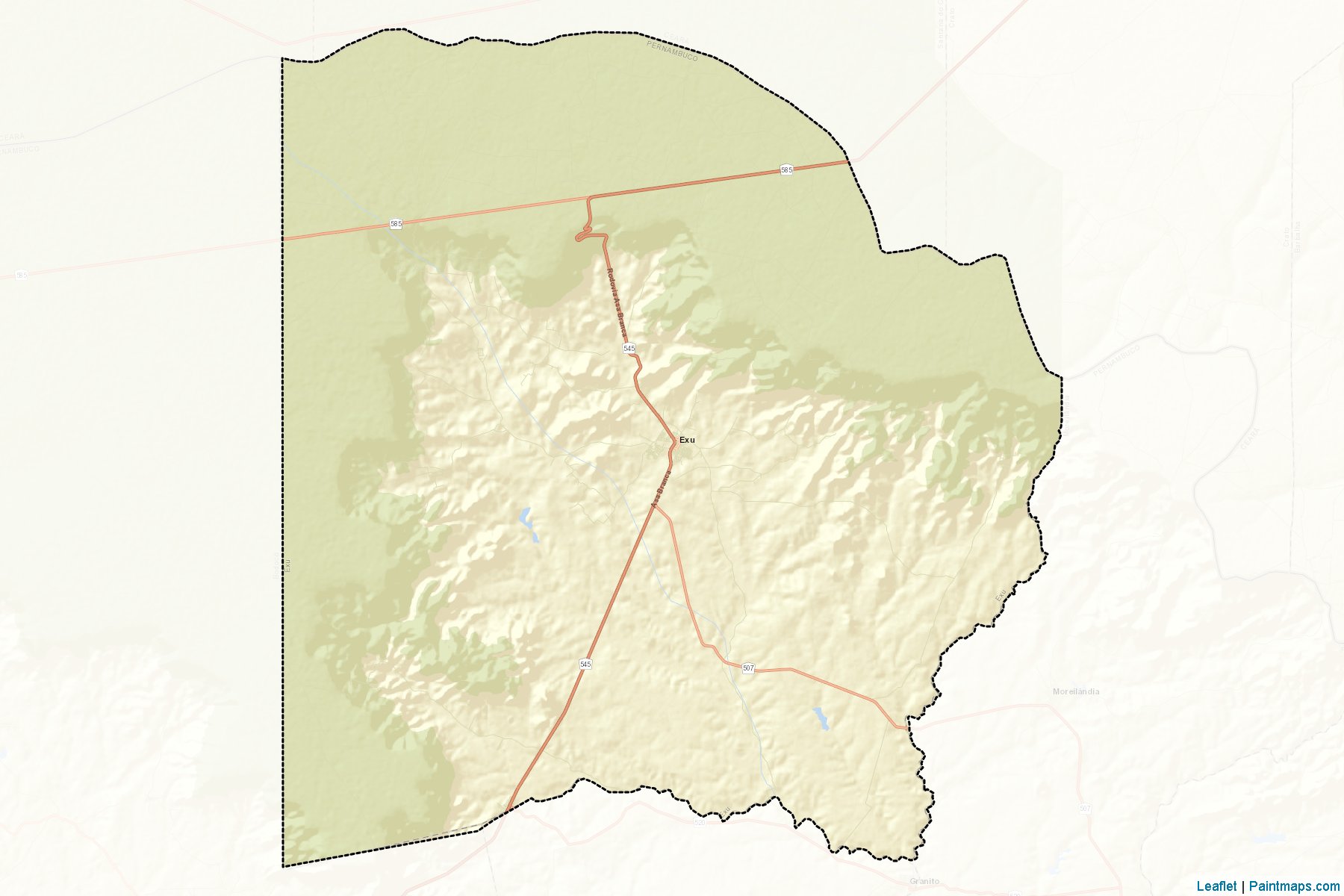 Exu (Pernambuco) Map Cropping Samples-2