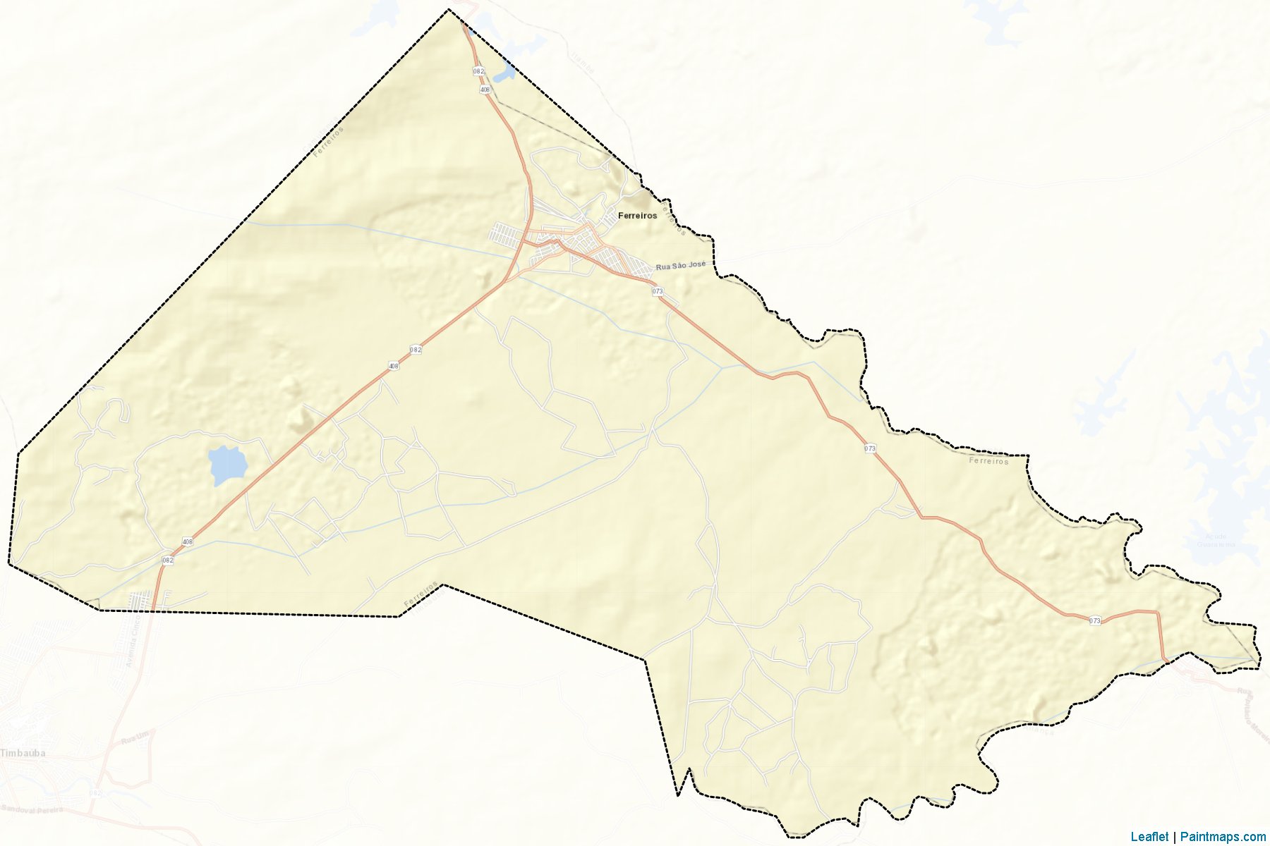 Muestras de recorte de mapas Ferreiros (Pernambuco)-2