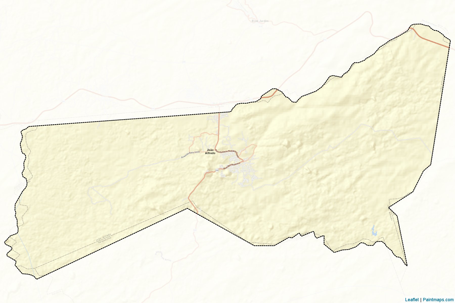 Joao Alfredo (Pernambuco) Map Cropping Samples-2