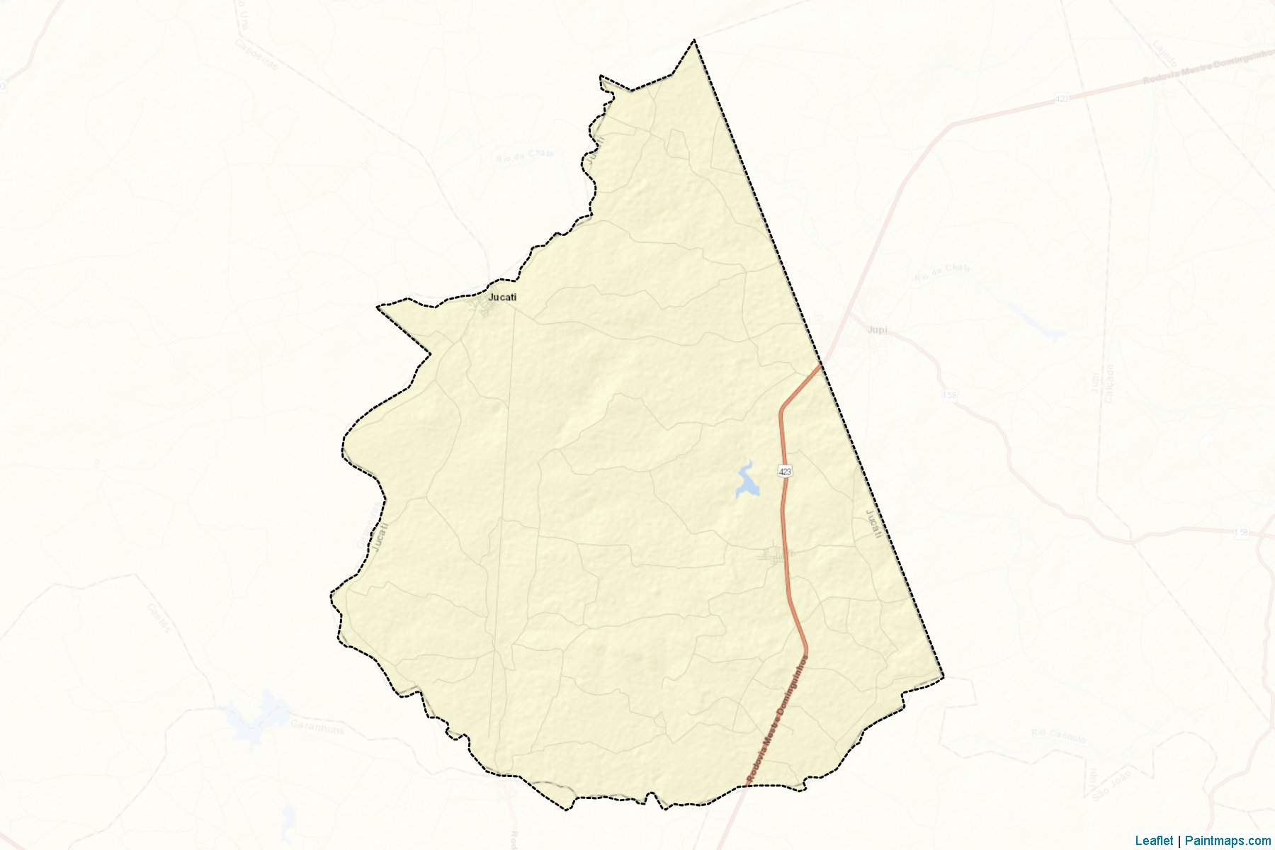 Jucati (Pernambuco) Map Cropping Samples-2