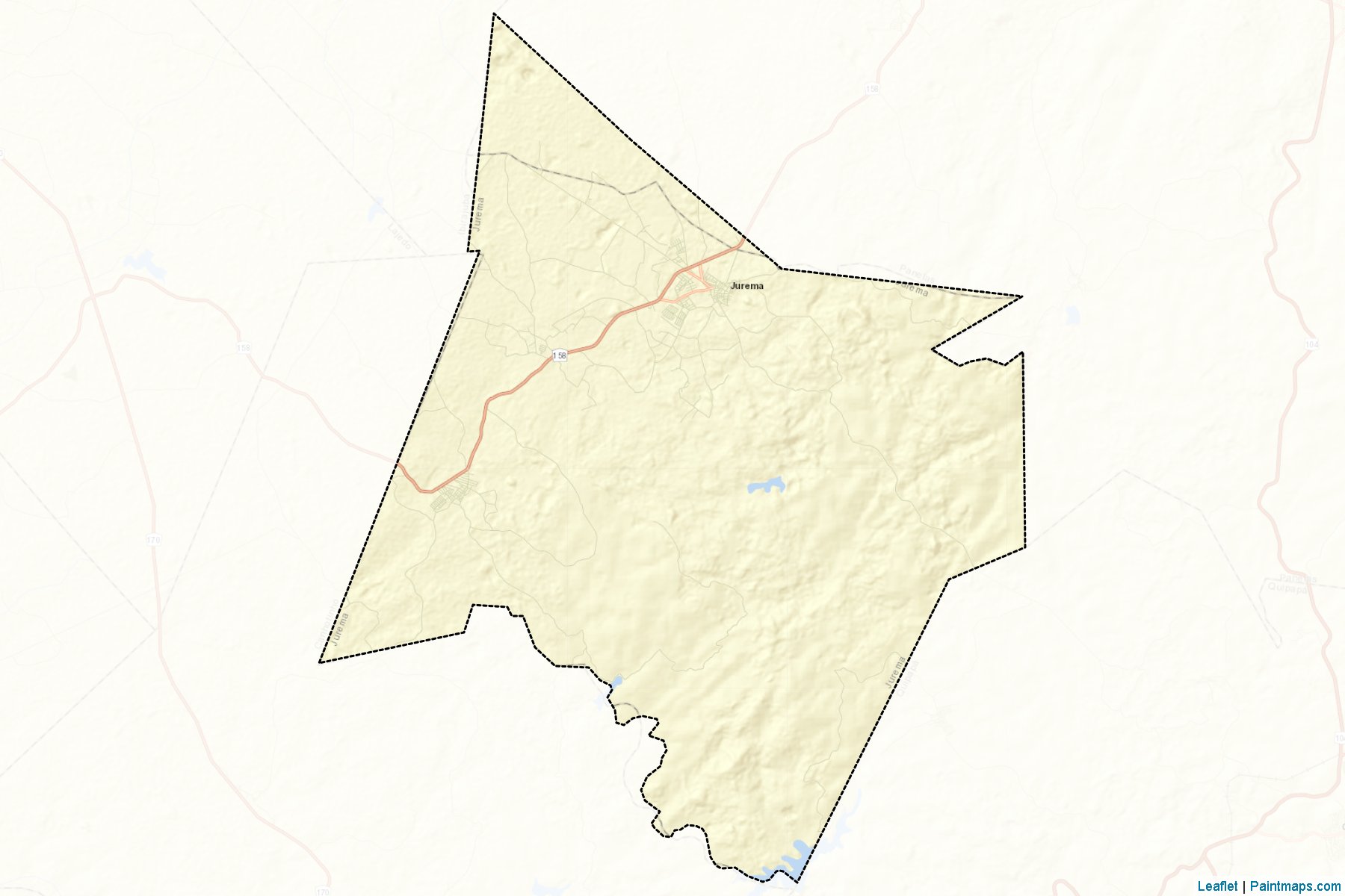 Jurema (Pernambuco) Map Cropping Samples-2