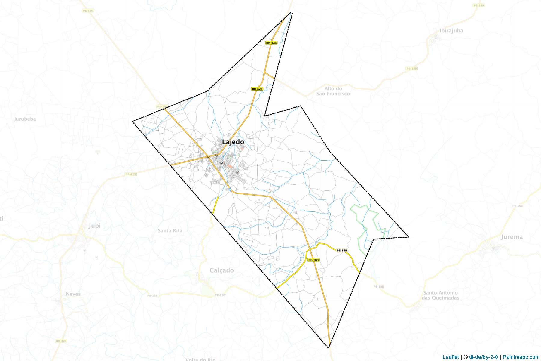 Lajedo (Pernambuco) Map Cropping Samples-1