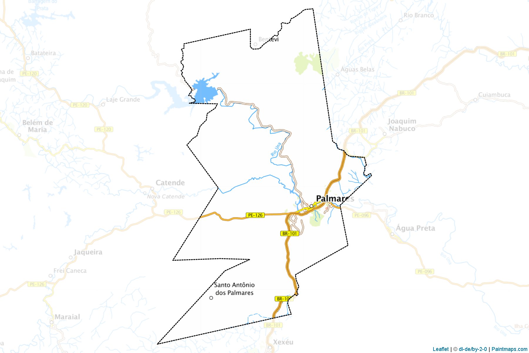 Palmares (Pernambuco) Map Cropping Samples-1