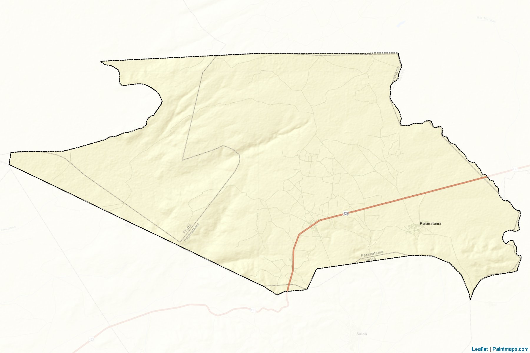 Muestras de recorte de mapas Paranatama (Pernambuco)-2