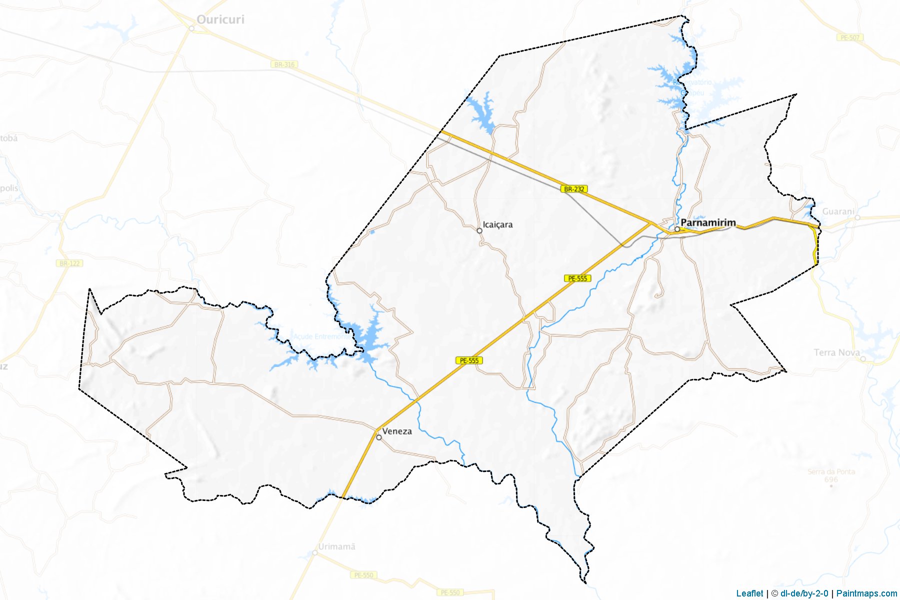 Parnamirim (Pernambuco) Map Cropping Samples-1