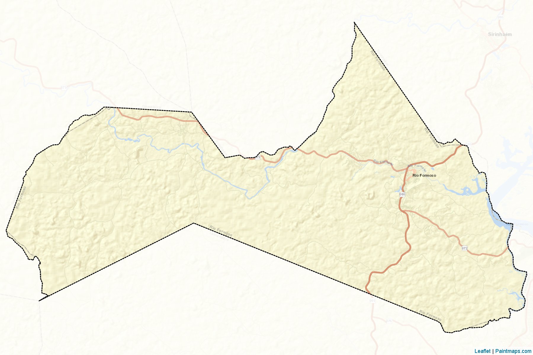 Rio Formoso (Pernambuco) Map Cropping Samples-2