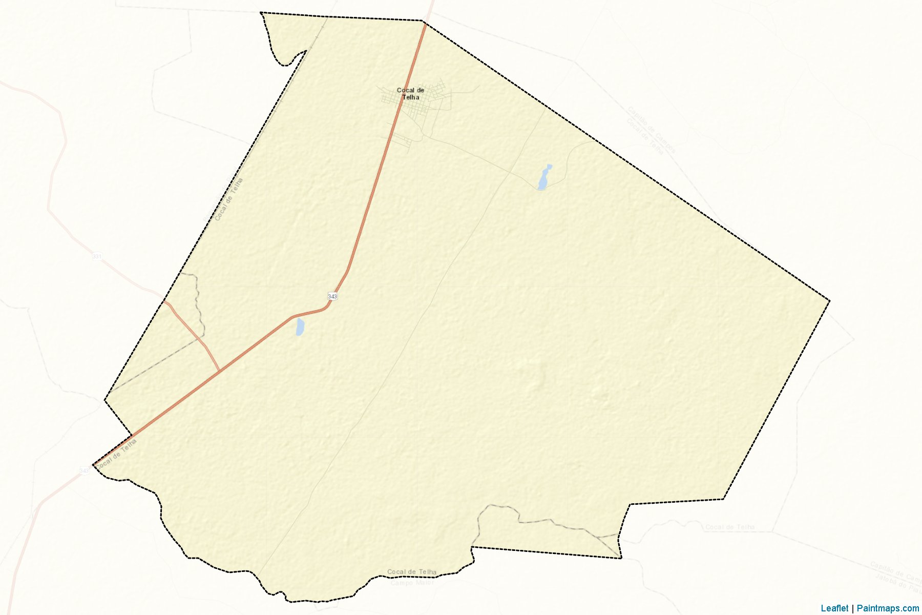 Cocal de Telha (Piaui) Map Cropping Samples-2