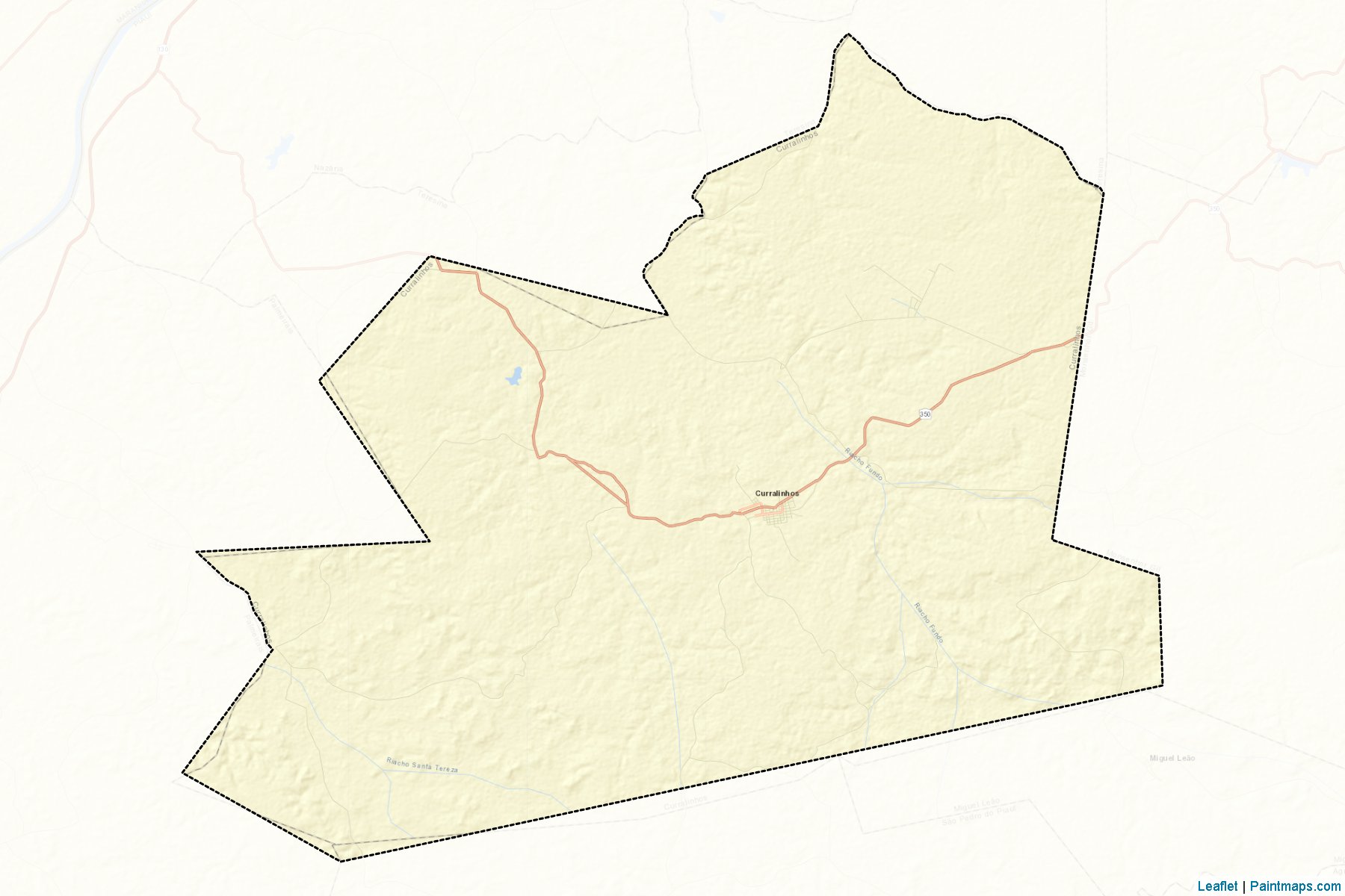 Muestras de recorte de mapas Curralinhos (Piaui)-2