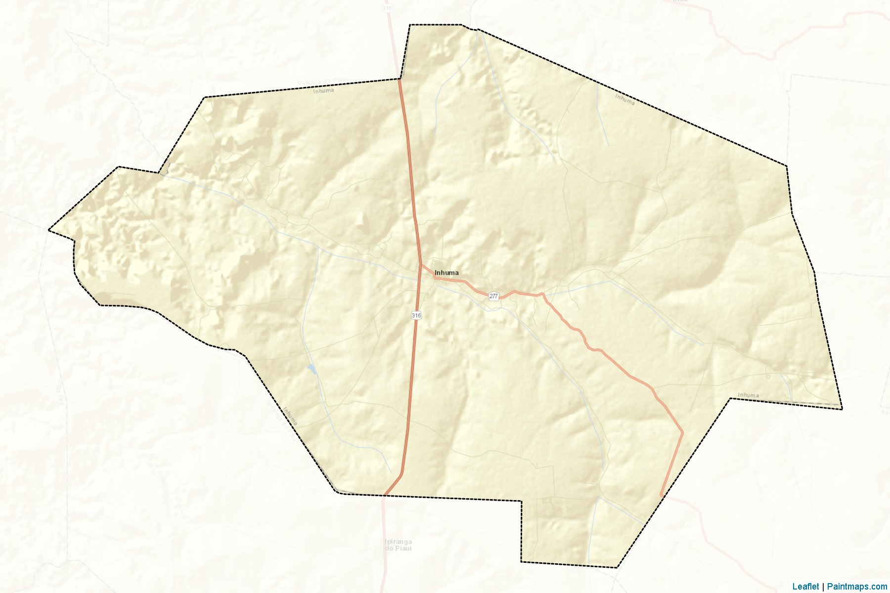 Muestras de recorte de mapas Inhuma (Piaui)-2