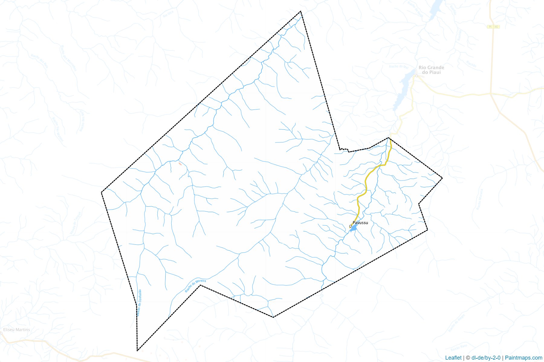 Pavussu (Piaui) Map Cropping Samples-1