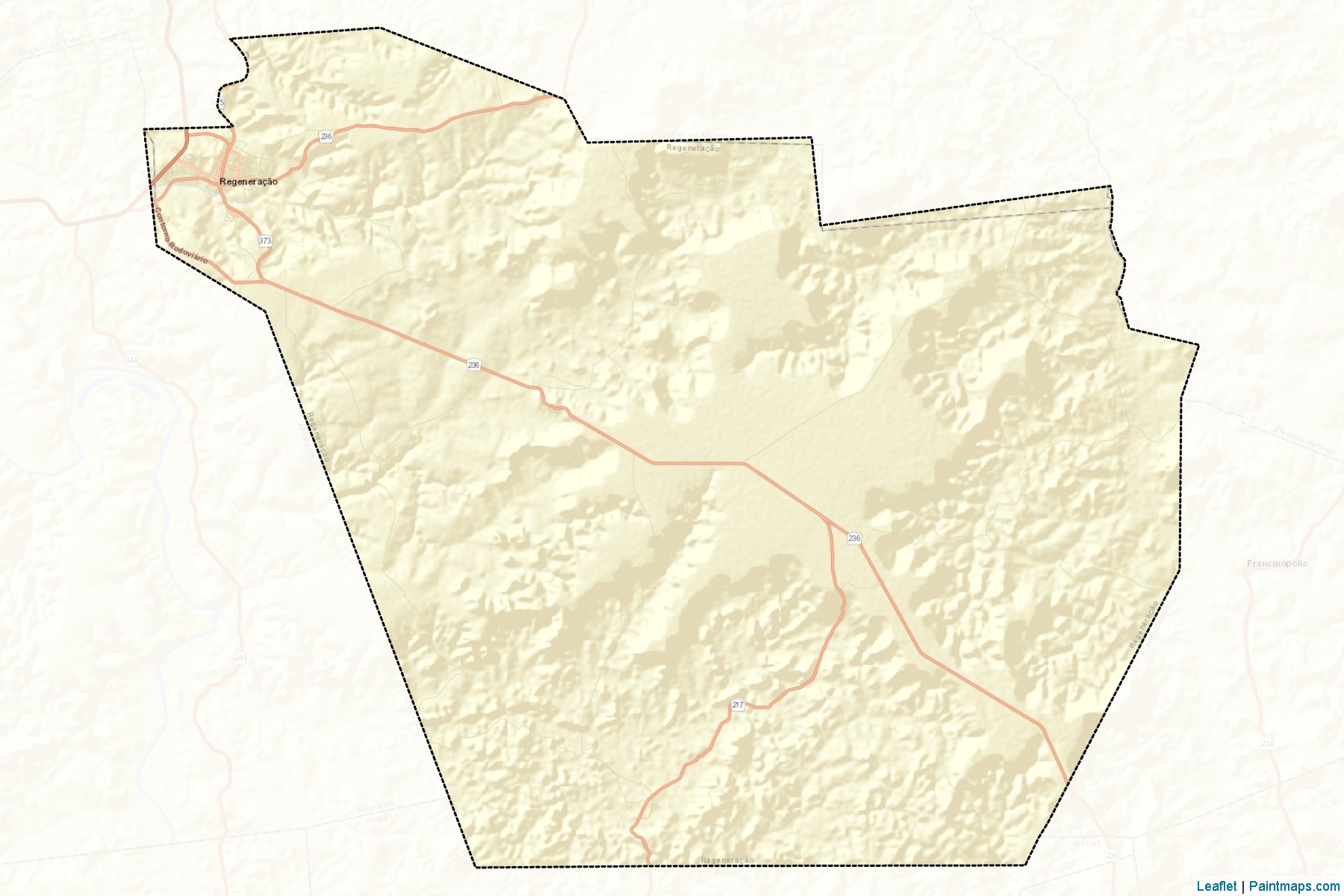 Muestras de recorte de mapas Regeneracao (Piaui)-2