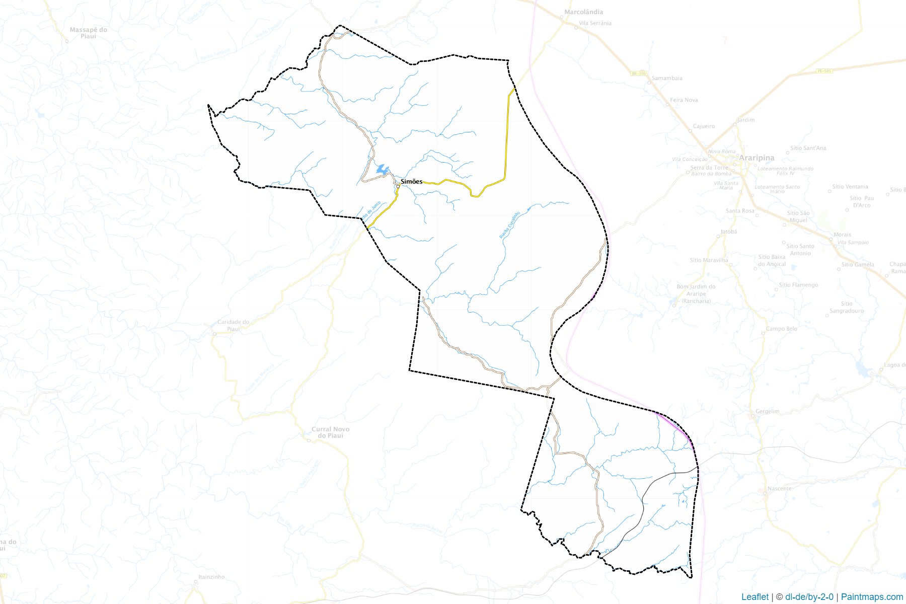 Simoes (Piaui) Map Cropping Samples-1