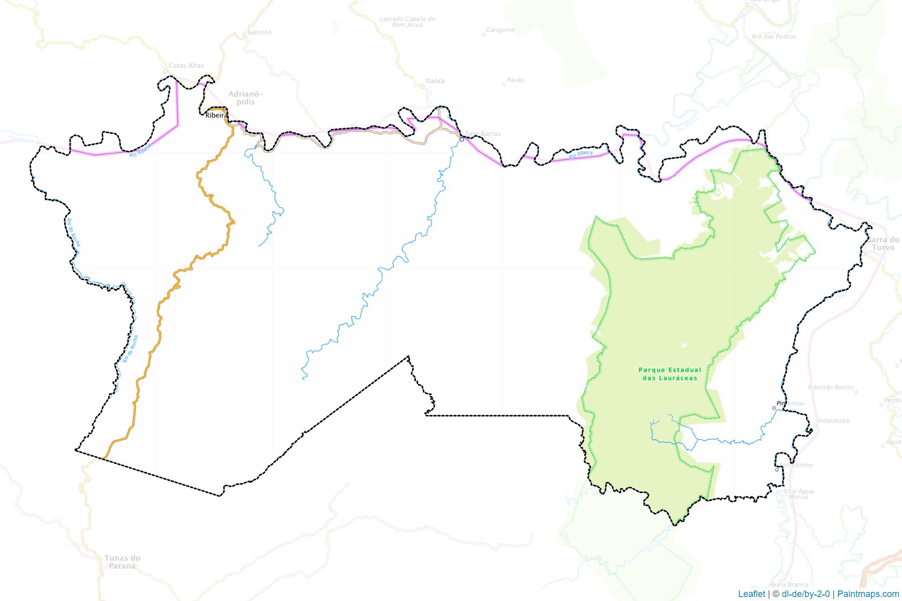 Adrianopolis (Parana) Map Cropping Samples-1