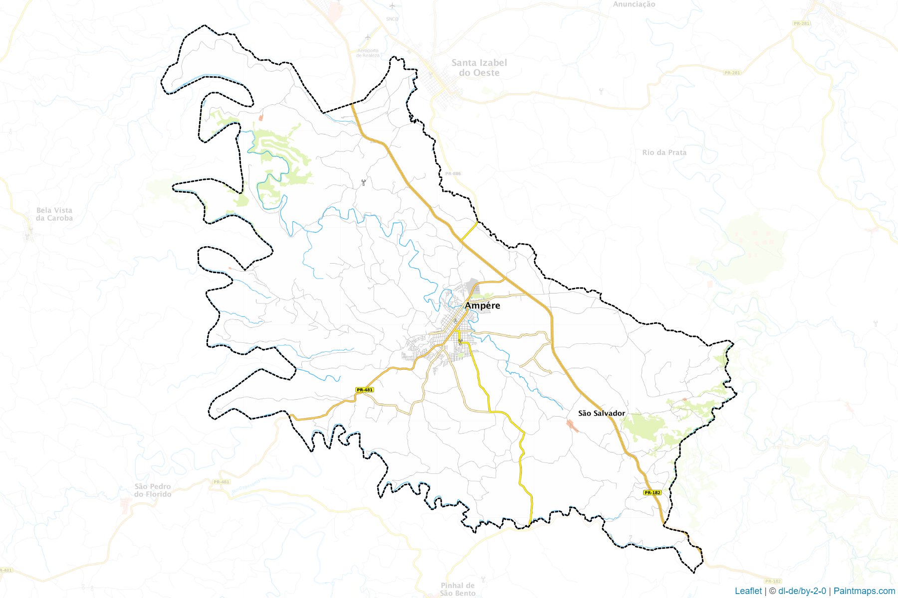 Ampere (Parana) Map Cropping Samples-1