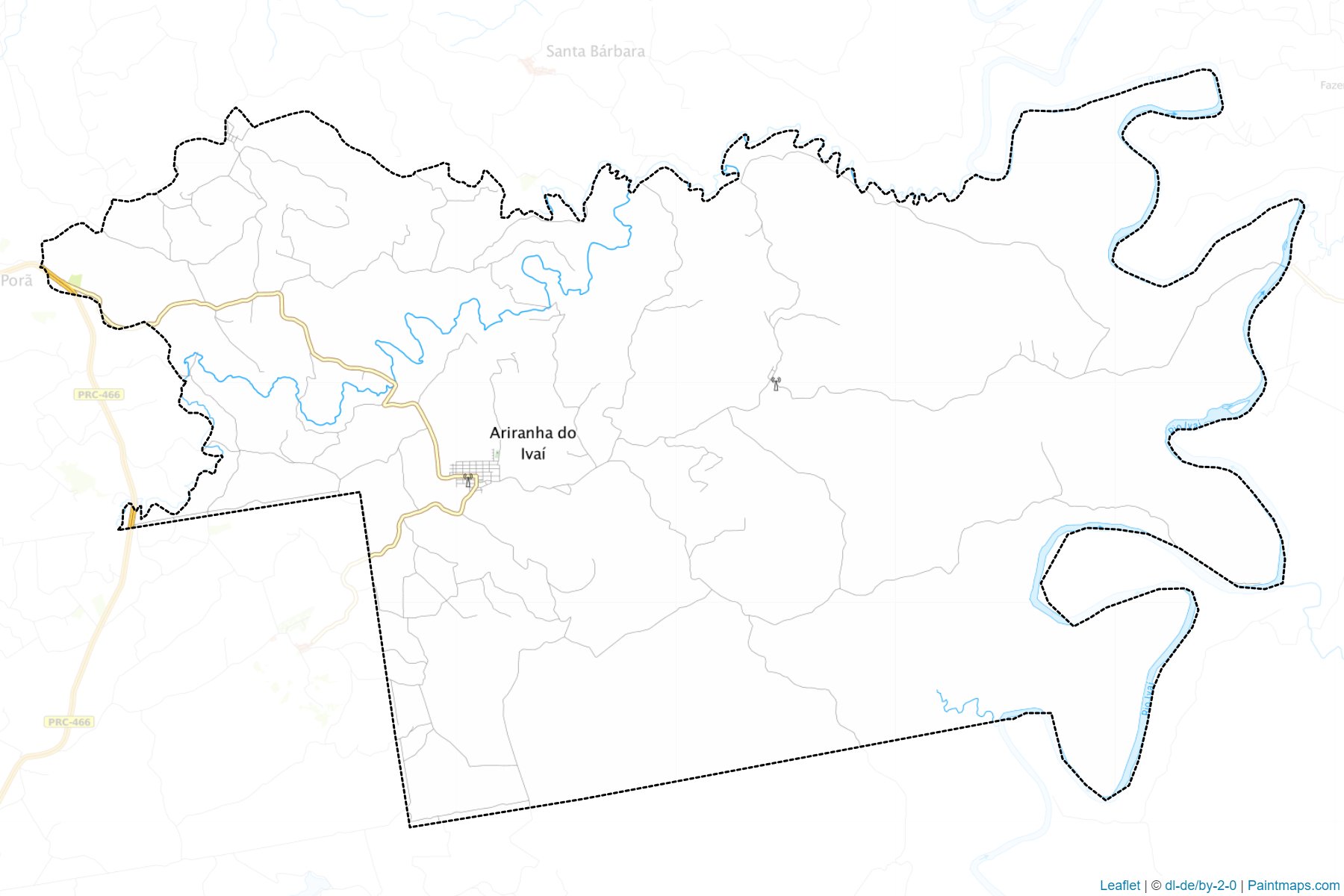 Ariranha do Ivai (Parana) Map Cropping Samples-1