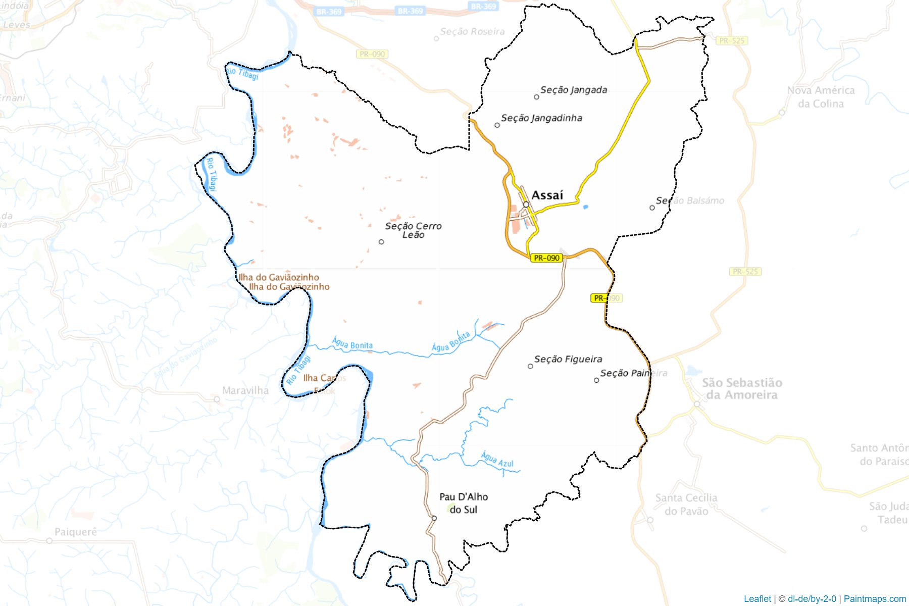 Assai (Parana) Map Cropping Samples-1