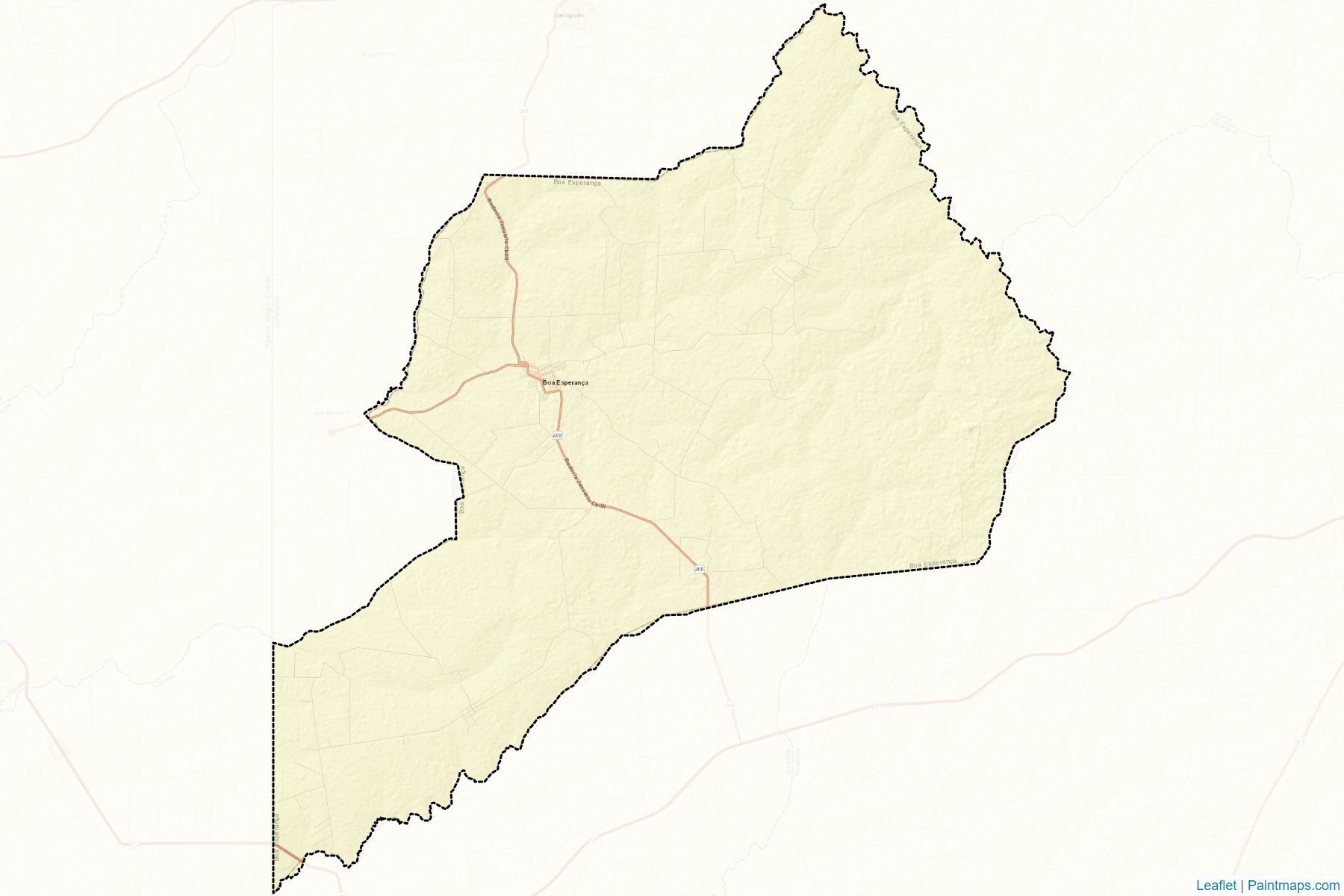 Muestras de recorte de mapas Boa Esperanca (Parana)-2