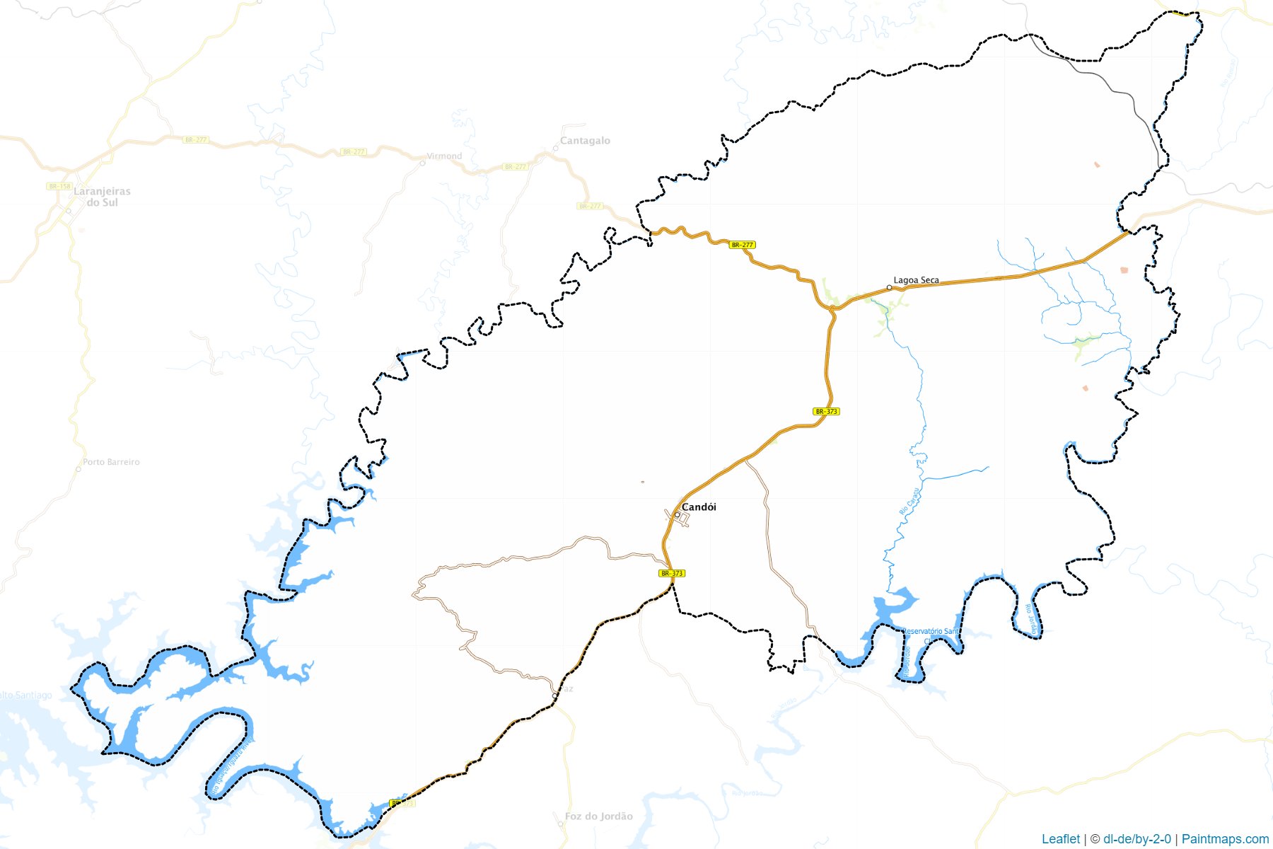 Candoi (Parana) Map Cropping Samples-1