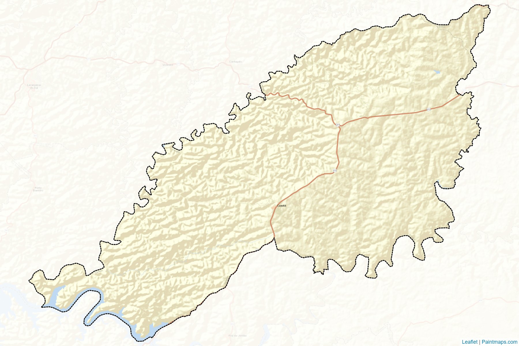 Candoi (Parana) Map Cropping Samples-2