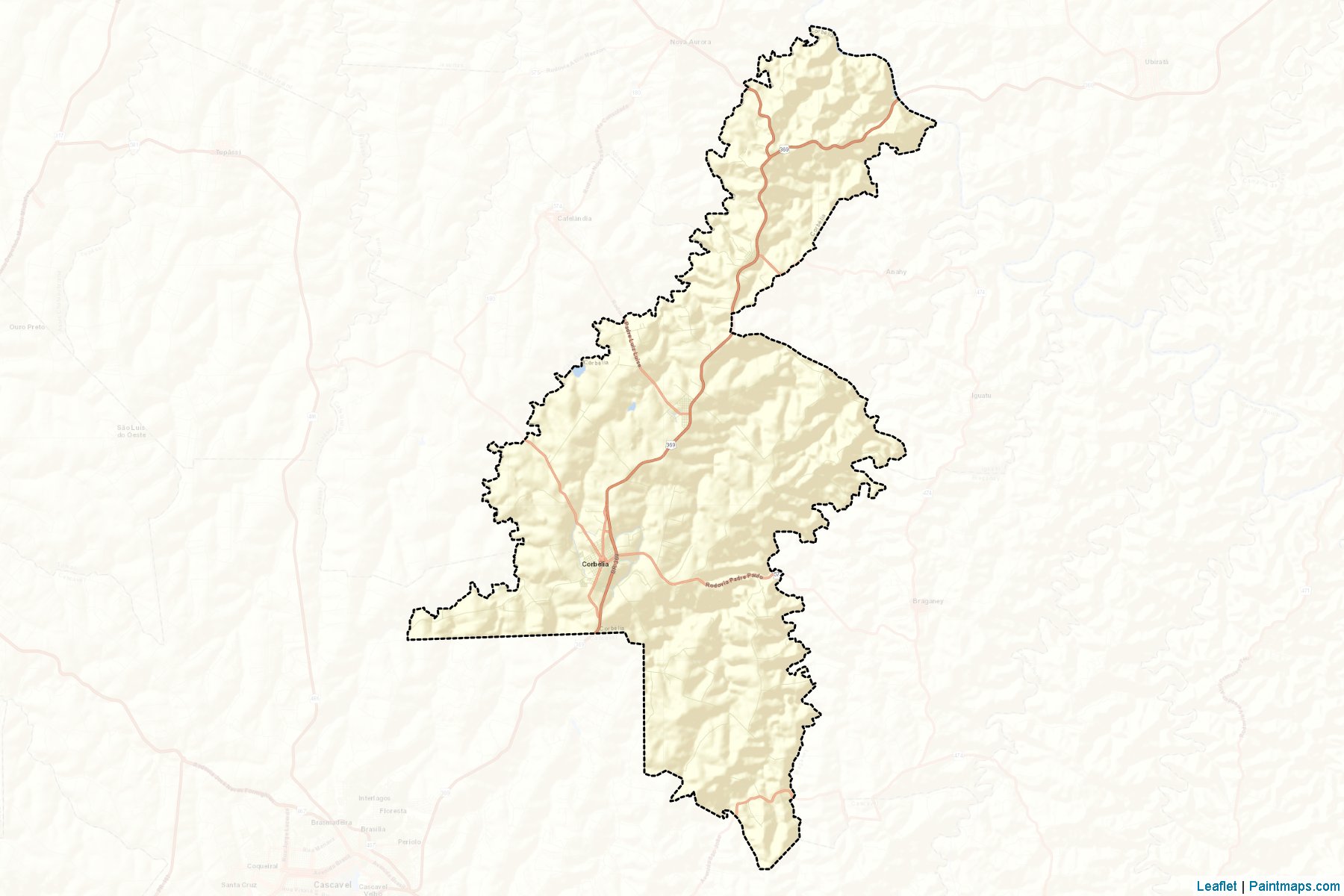 Muestras de recorte de mapas Corbelia (Parana)-2