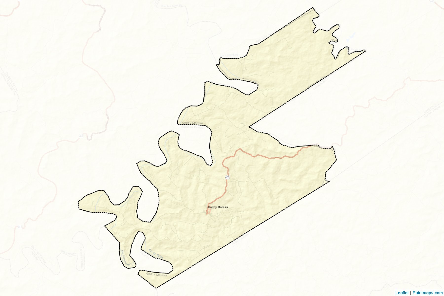 Godoy Moreira (Parana) Map Cropping Samples-2