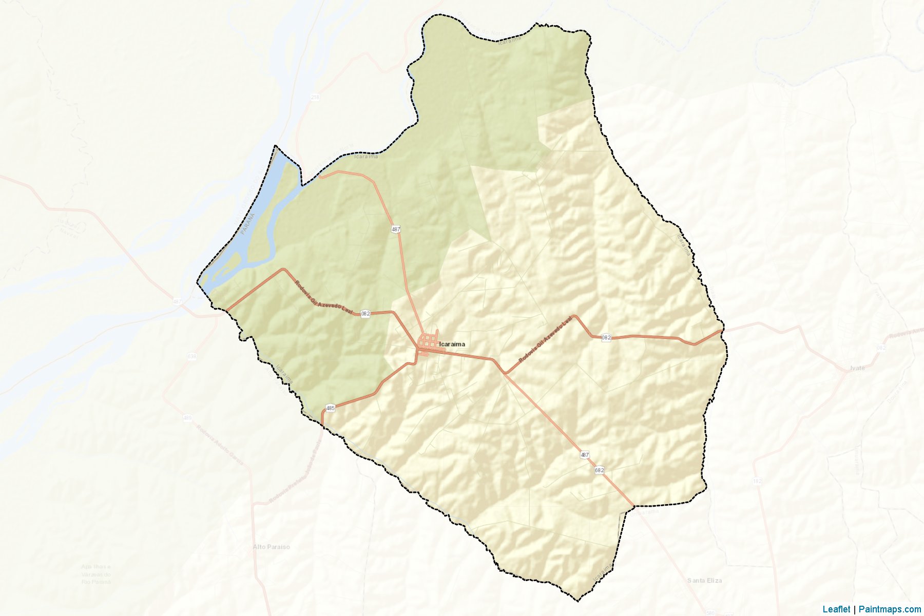 Muestras de recorte de mapas Icaraima (Parana)-2