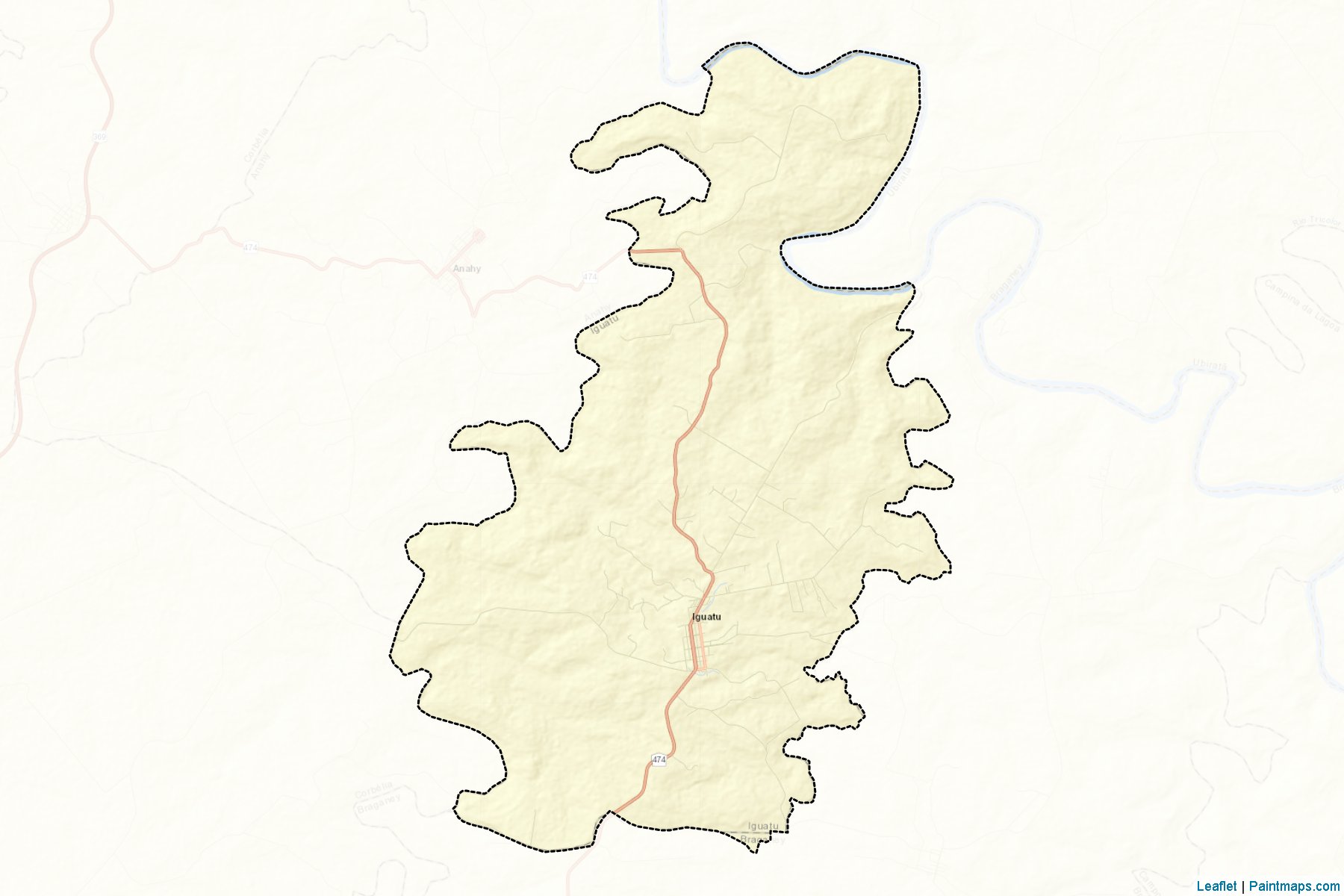 Iguatu (Parana) Map Cropping Samples-2