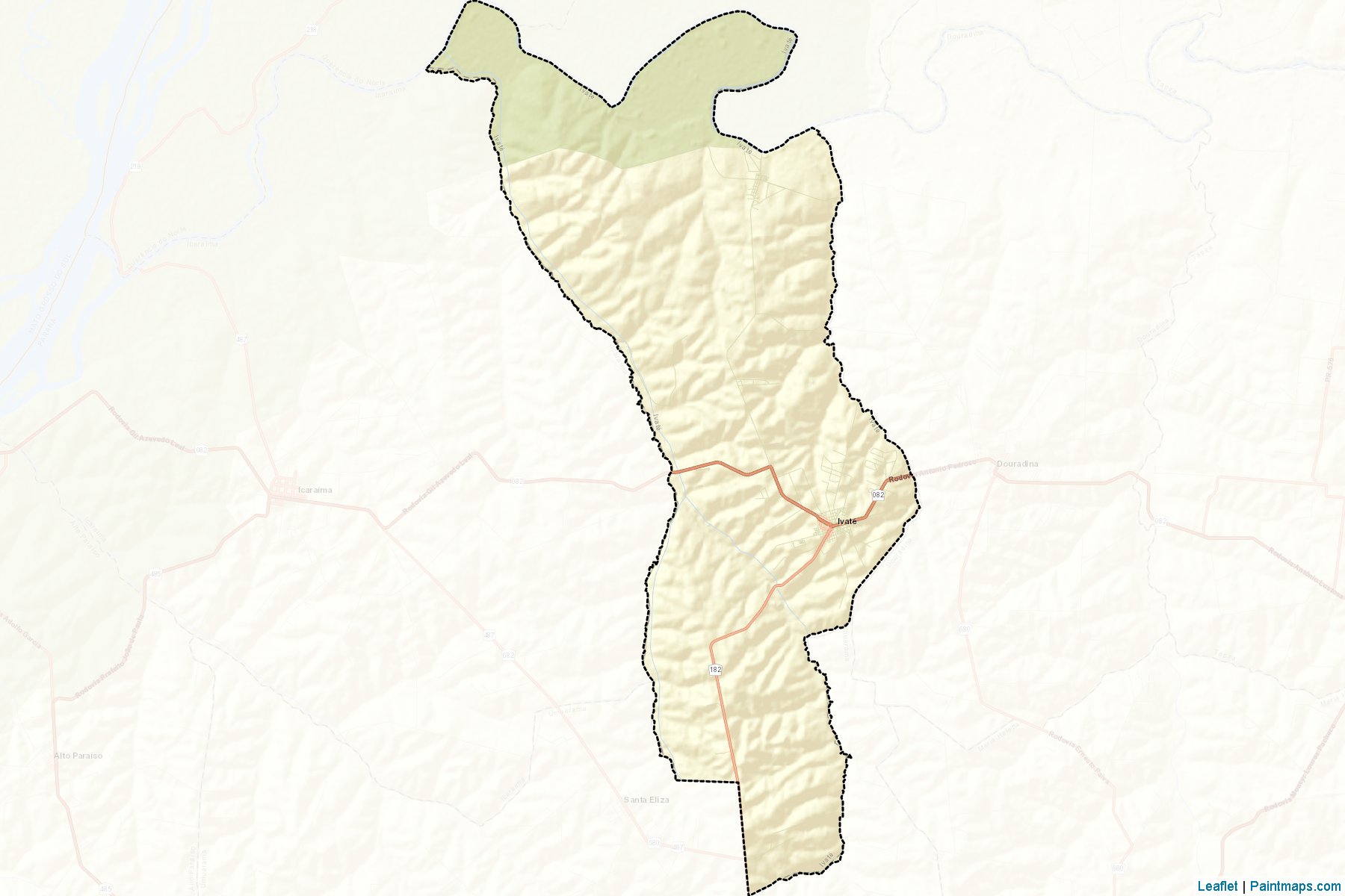 Ivate (Parana) Map Cropping Samples-2