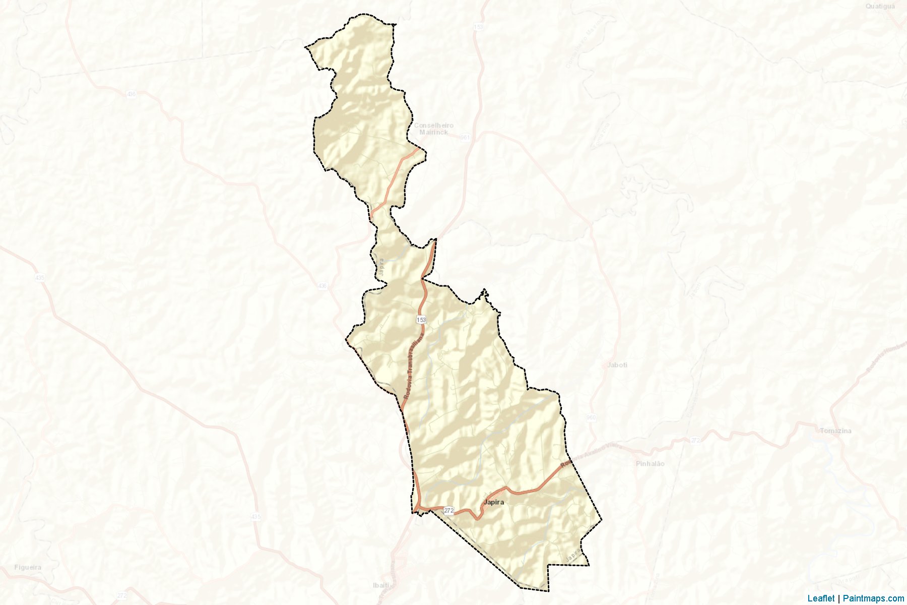 Muestras de recorte de mapas Japira (Parana)-2