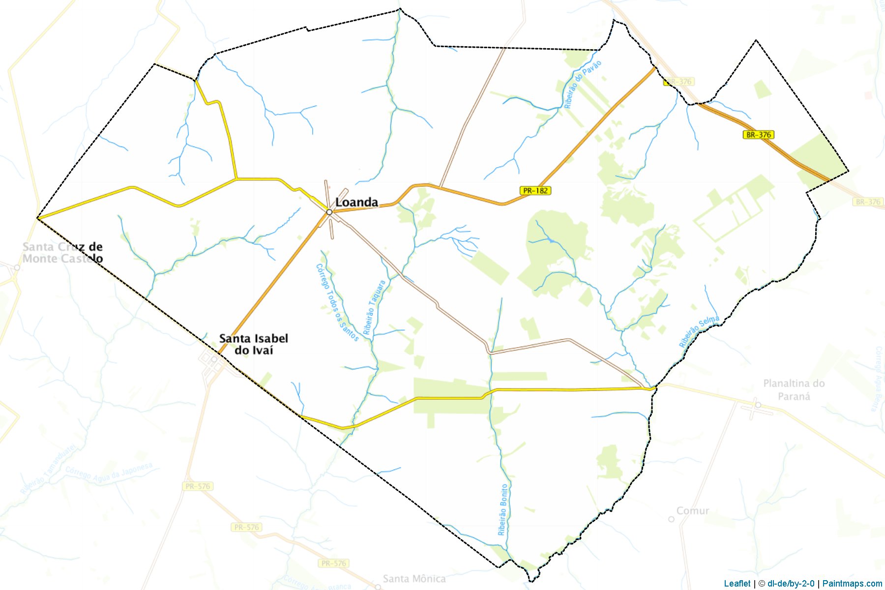 Loanda (Parana) Map Cropping Samples-1