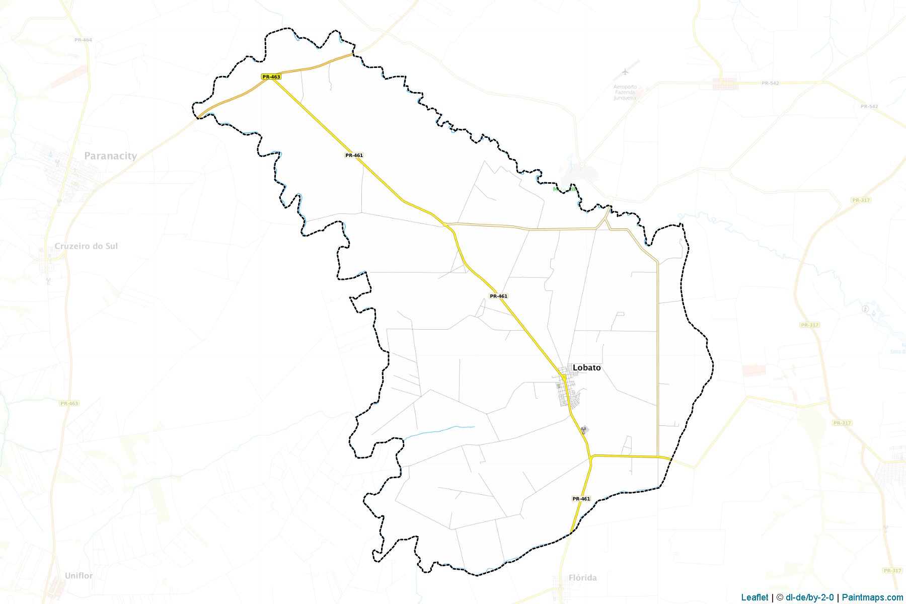 Lobato (Parana) Map Cropping Samples-1